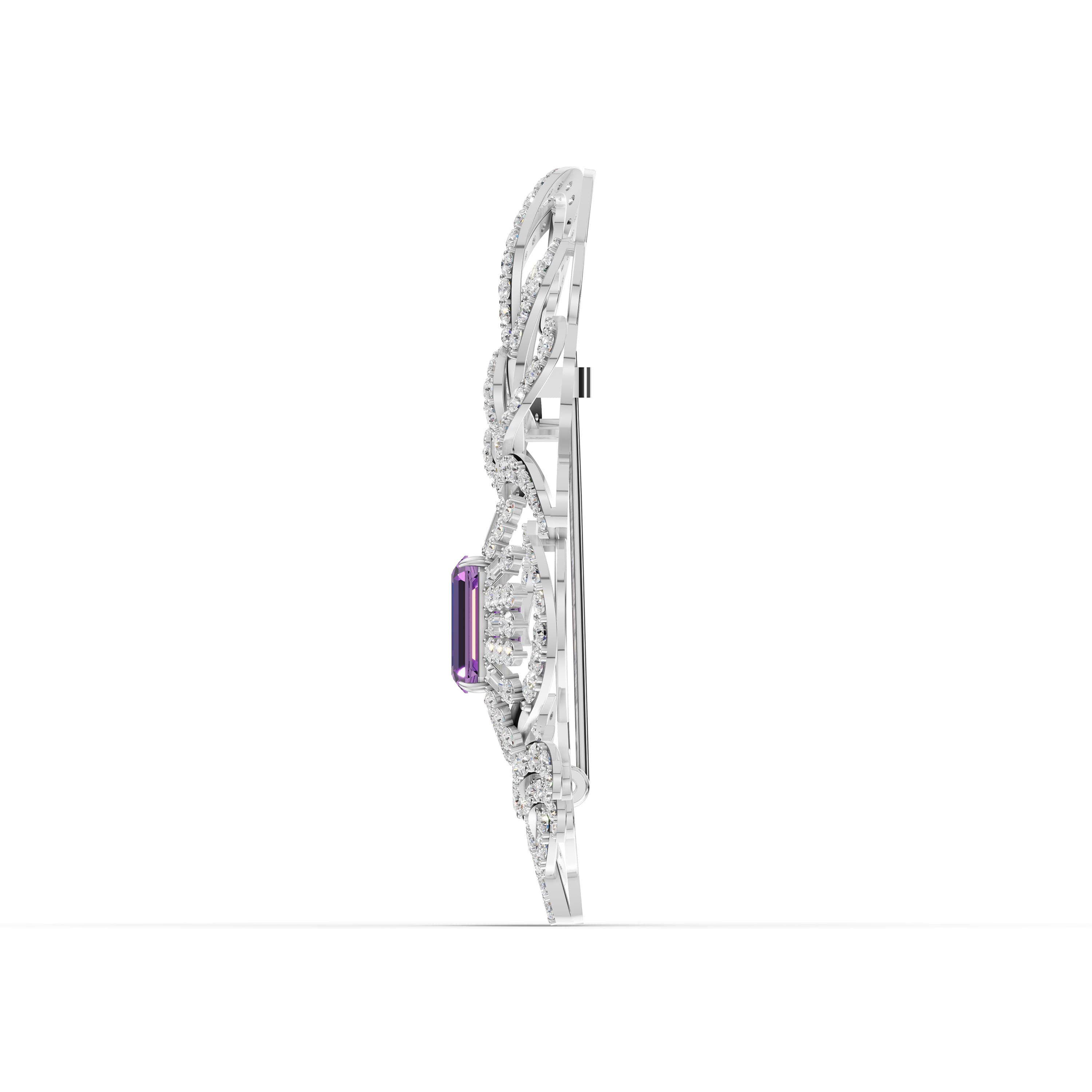 Basalt Brooch