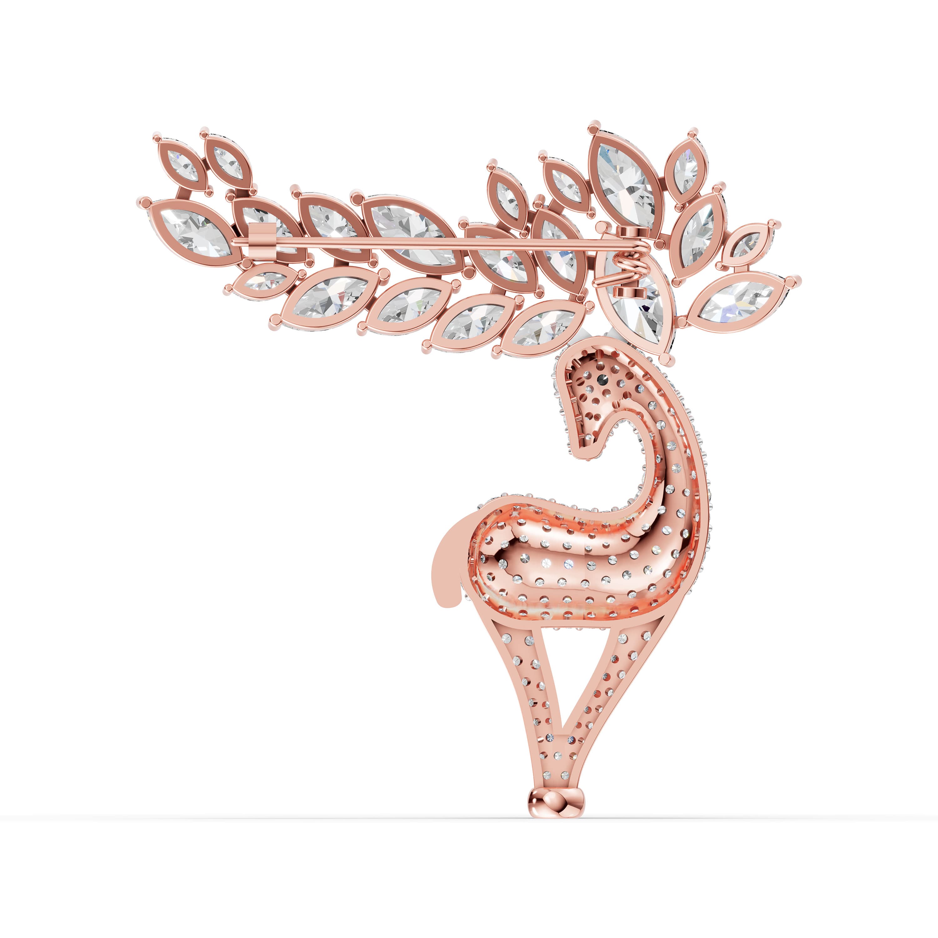Cavalcade Marquise Brooch