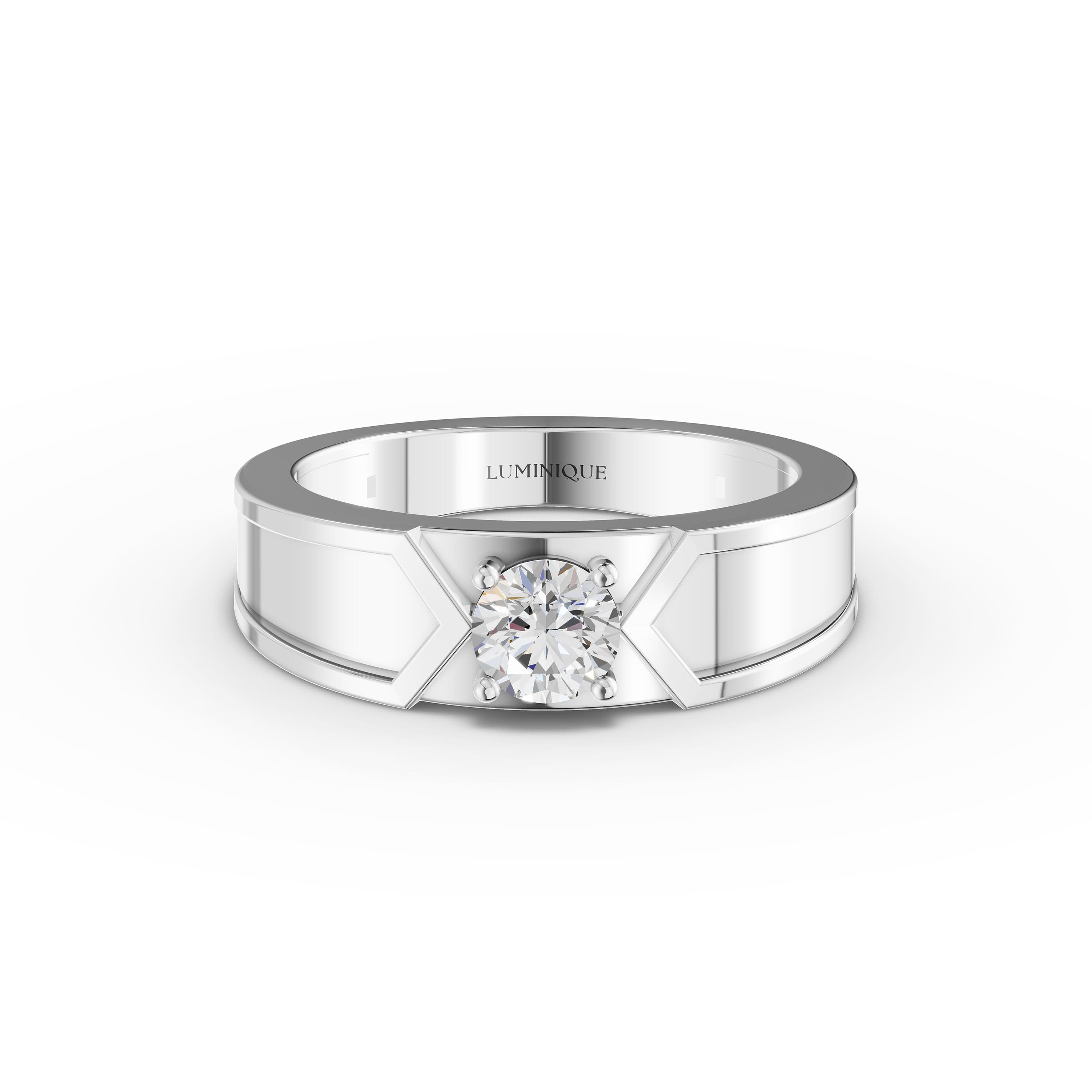 Kellan Round Solitaire Ring