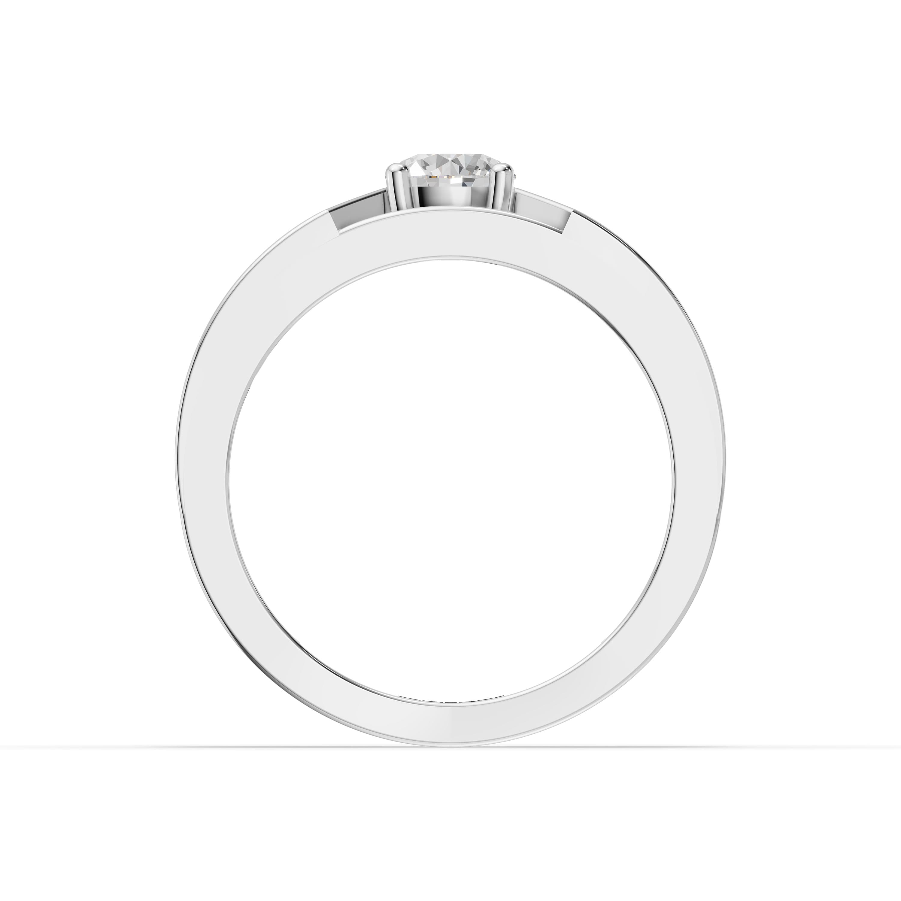 Kellan Round Solitaire Ring