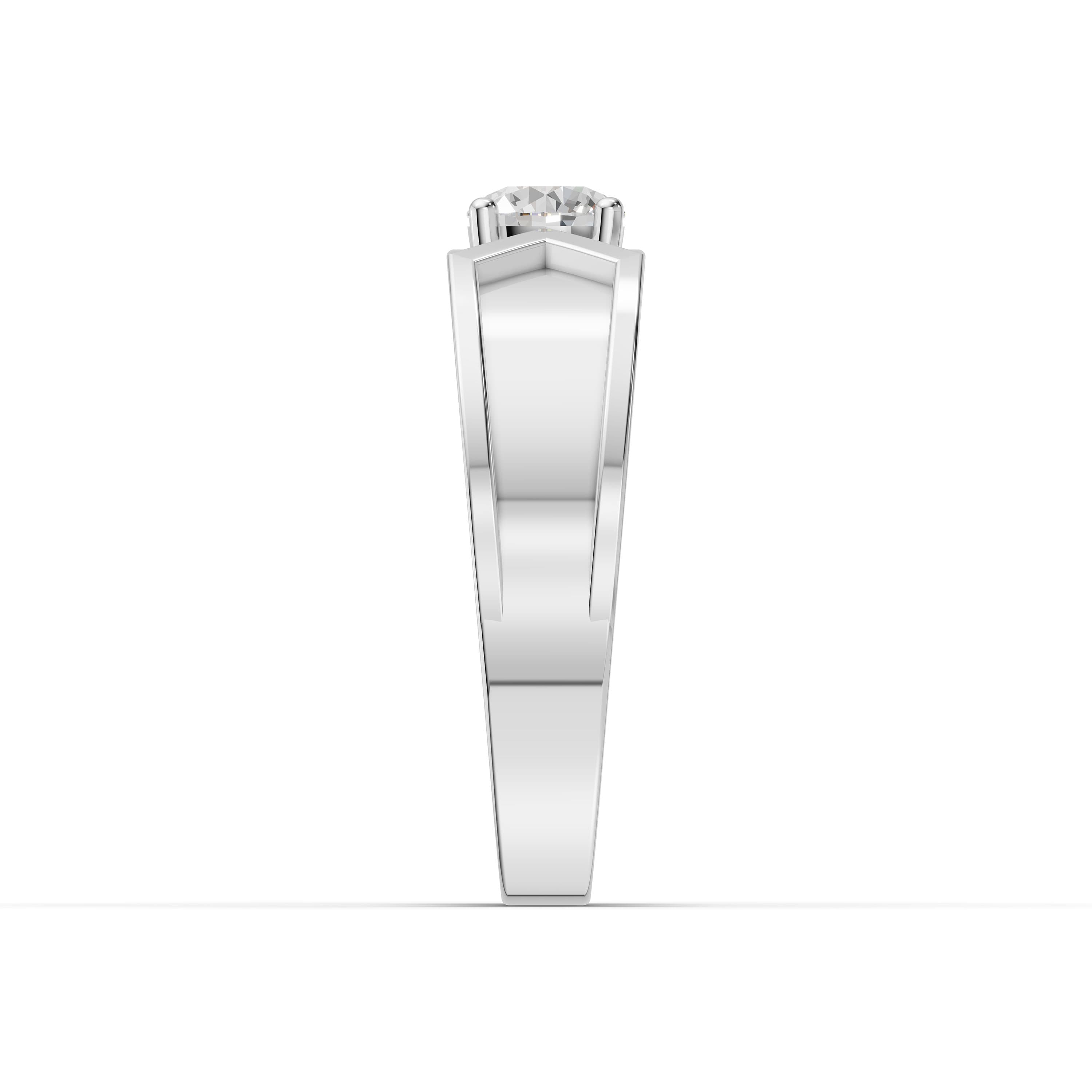 Kellan Round Solitaire Ring