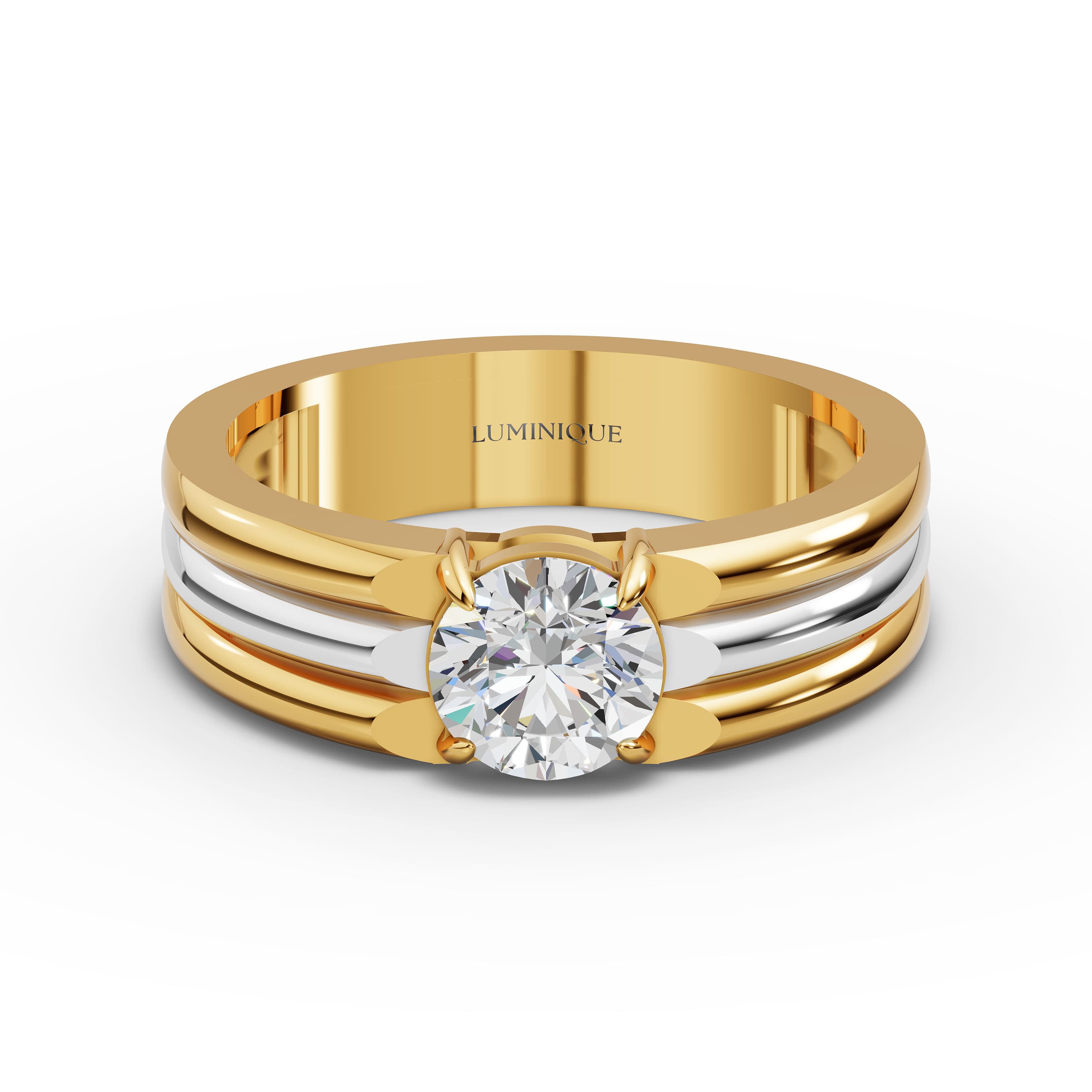 Summit Round Solitaire Ring