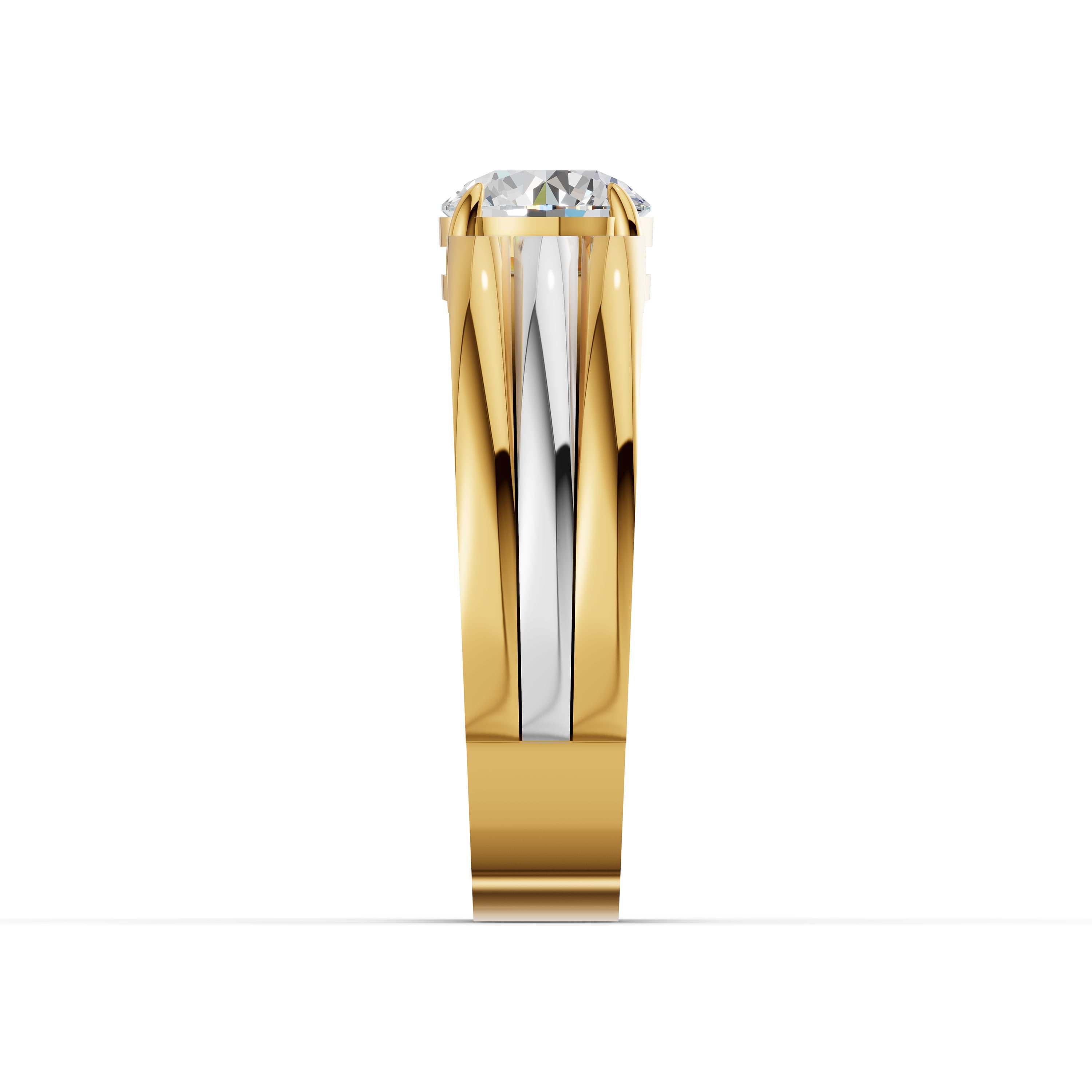 Summit Round Solitaire Ring