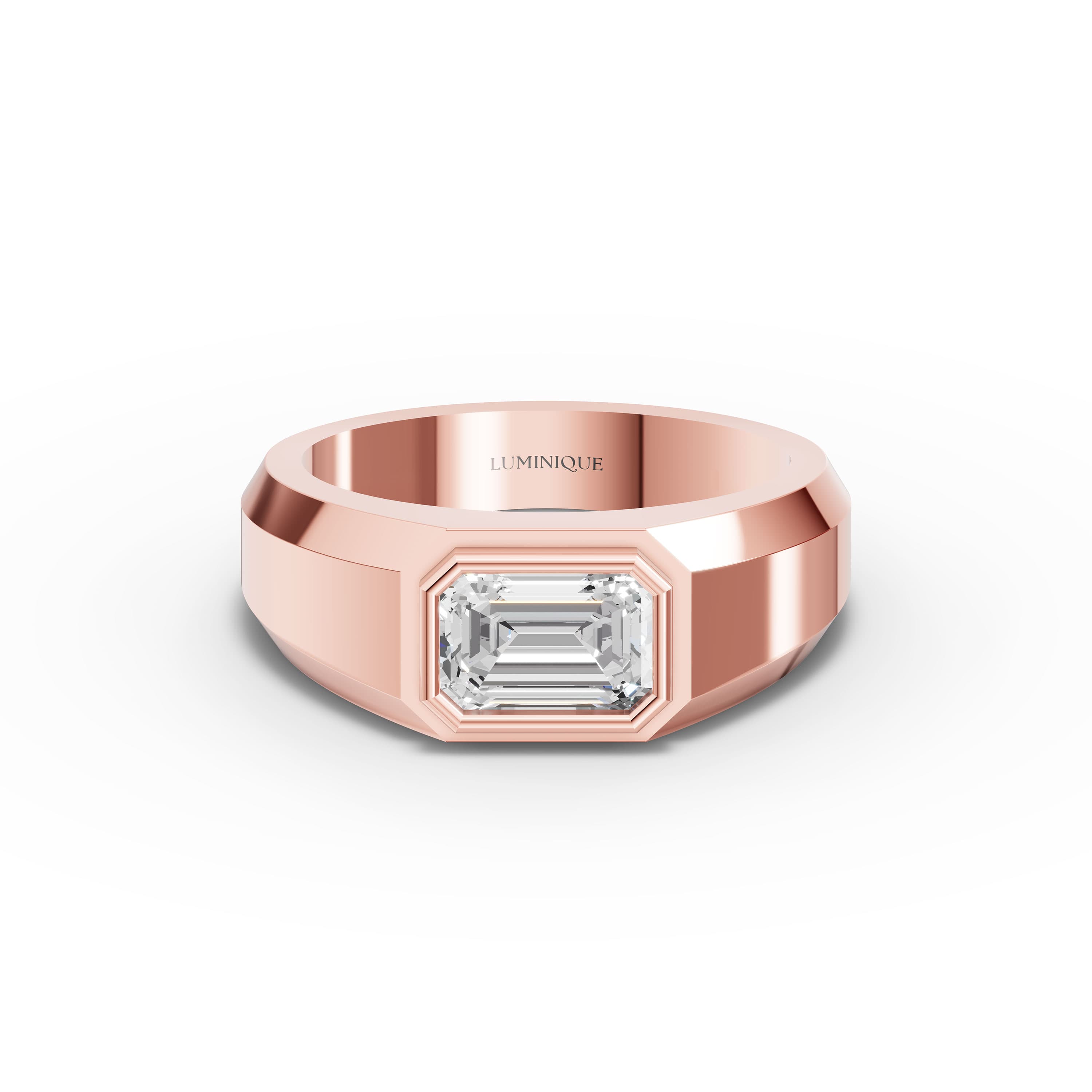 Konrad Emerald Cut Ring