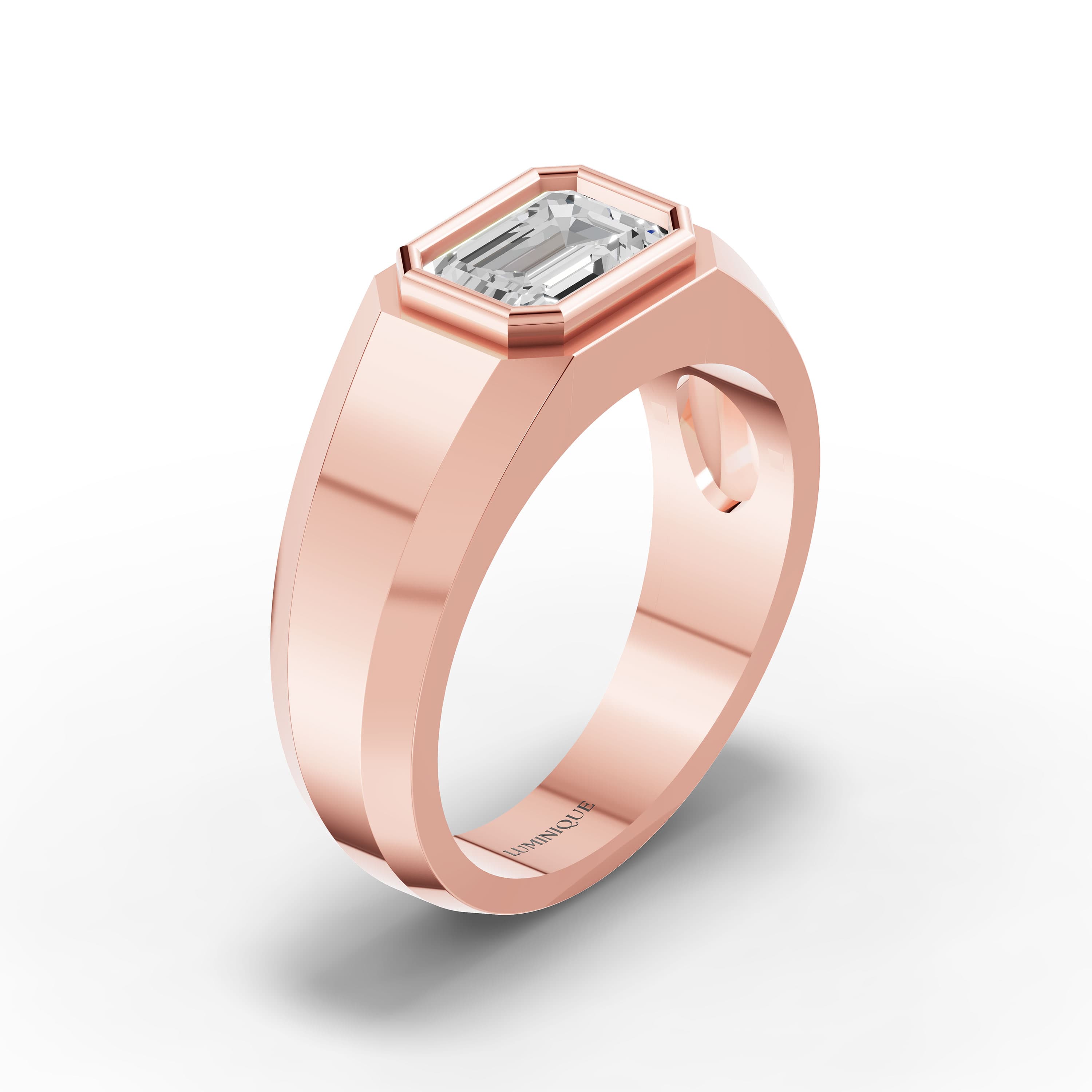 Konrad Emerald Cut Ring