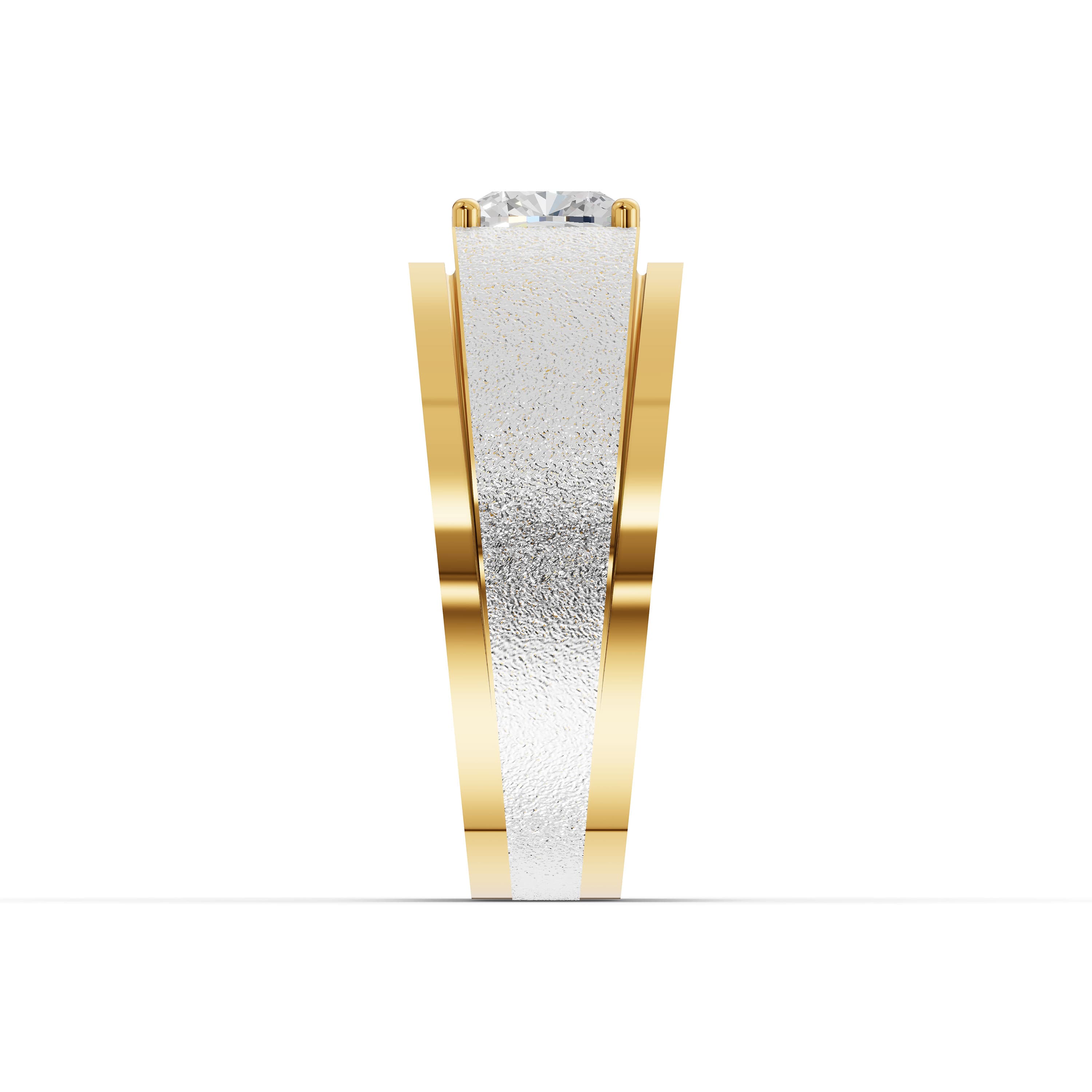 Magnus Cushion Solitaire Ring