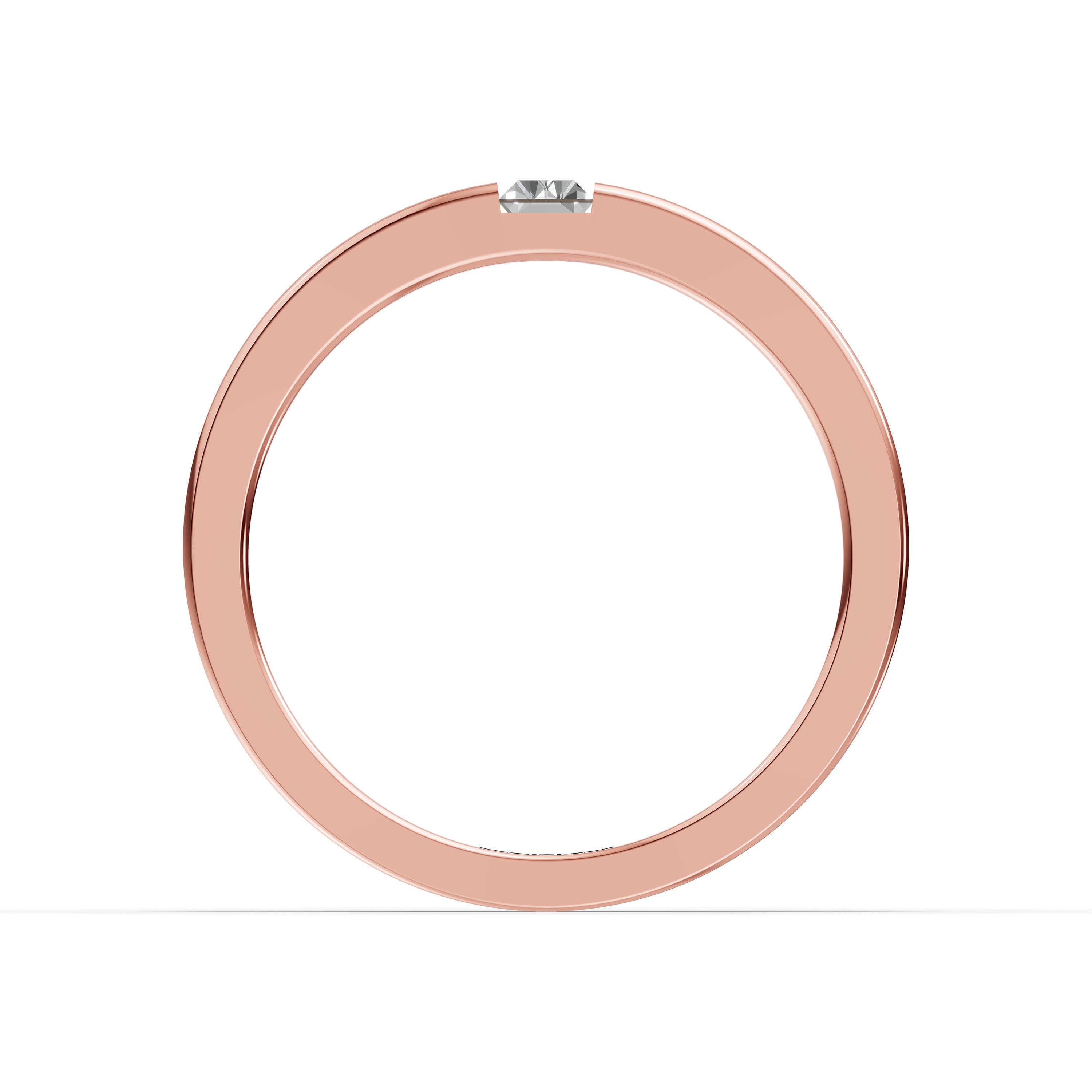 Element Baguette Solitaire Ring