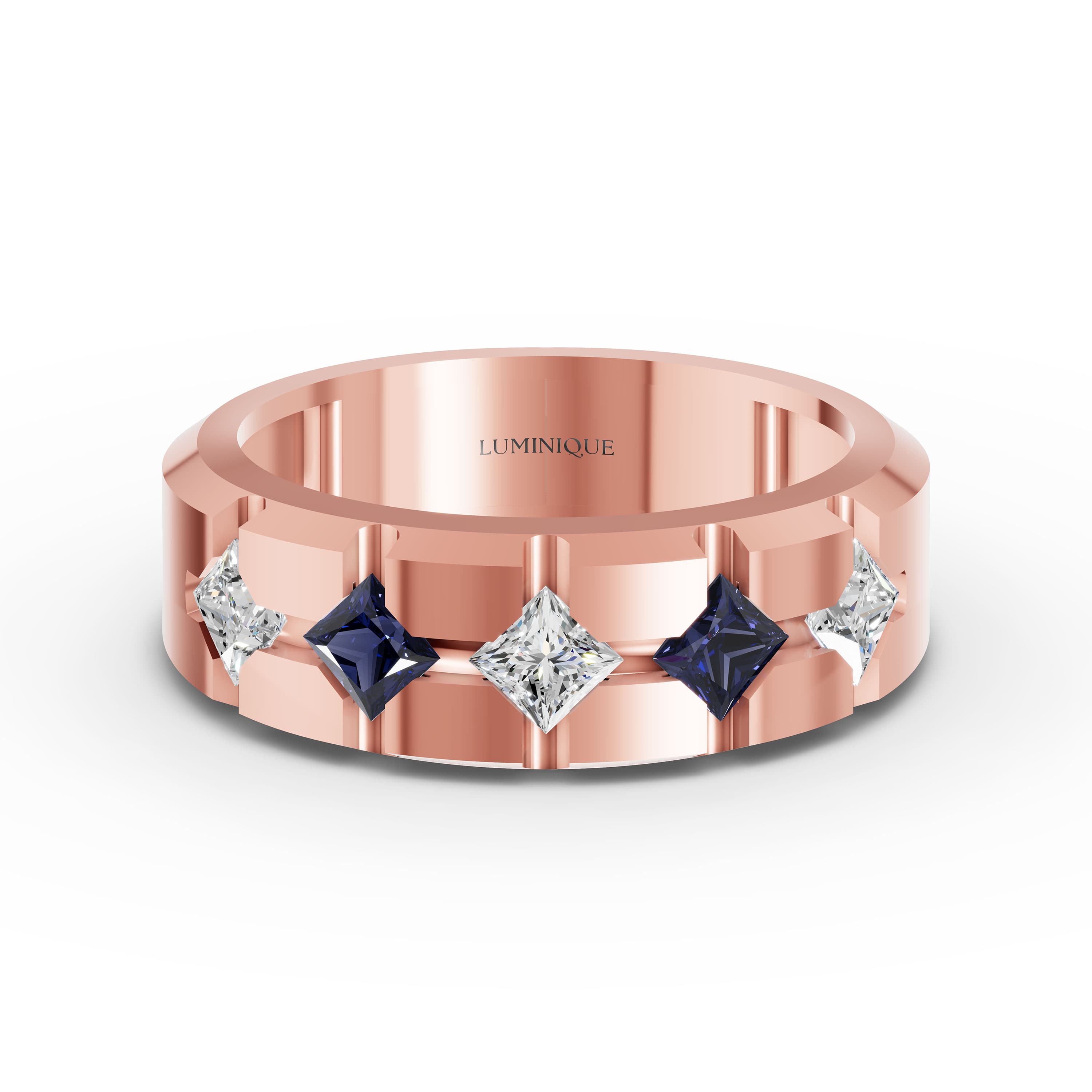 Helm Sapphire Eternity Band