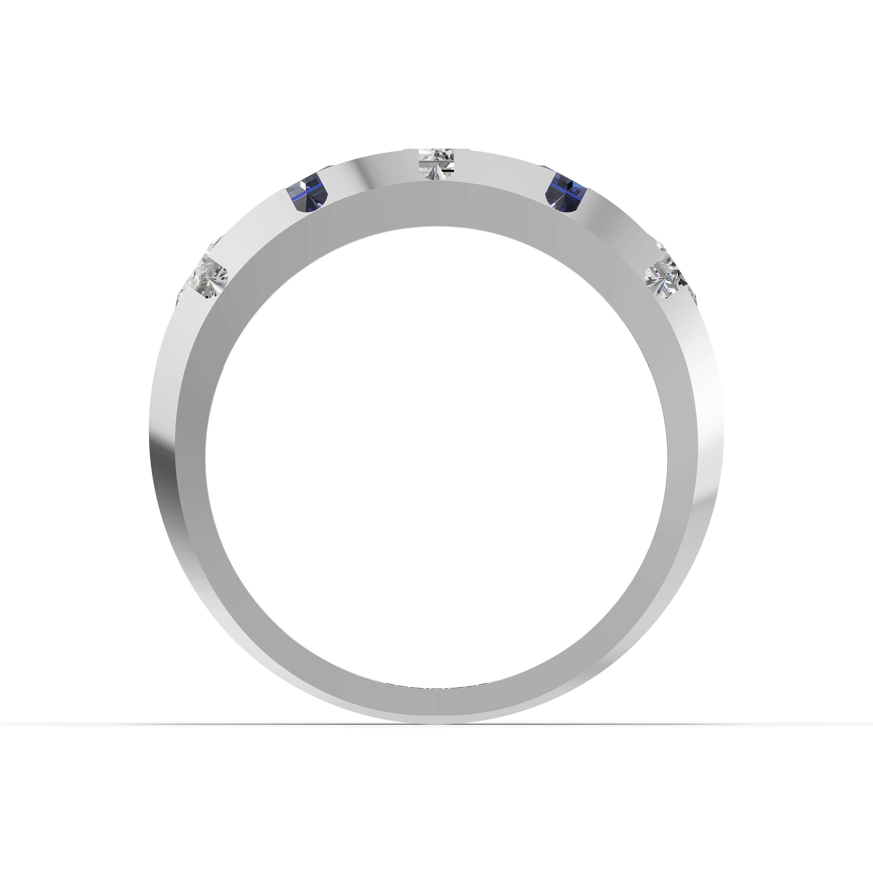 Helm Sapphire Eternity Band