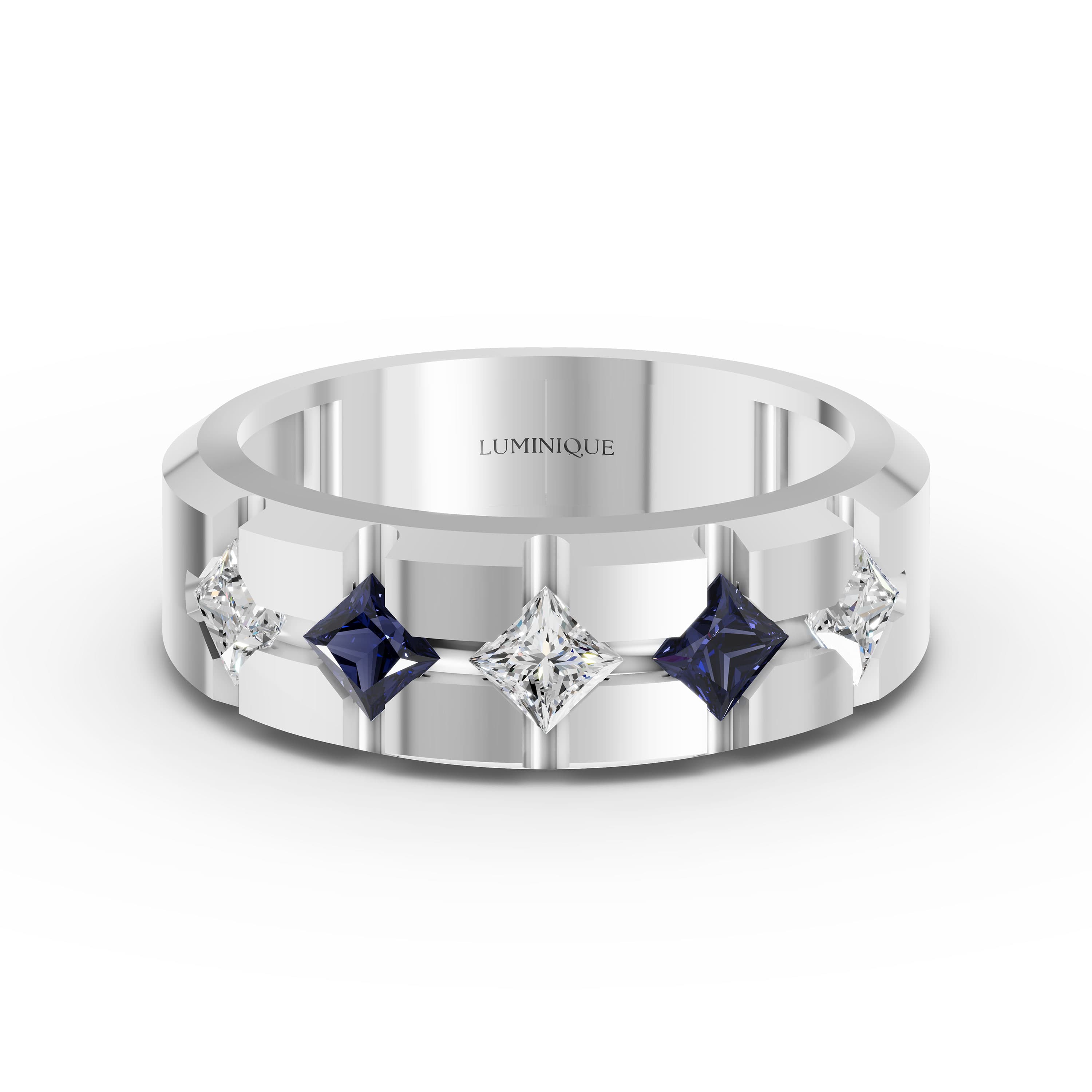 Helm Sapphire Eternity Band