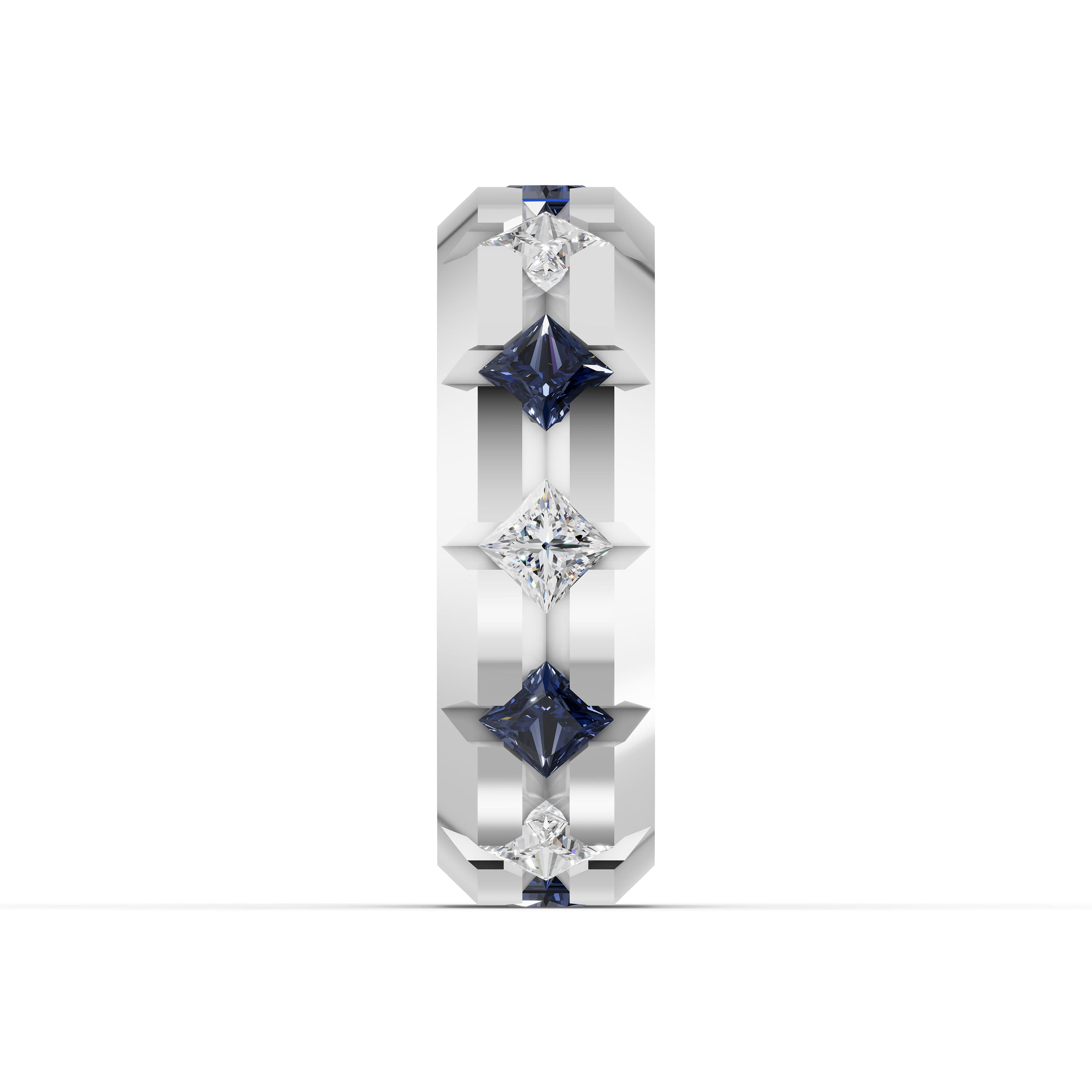 Vector Sapphire Eternity Band