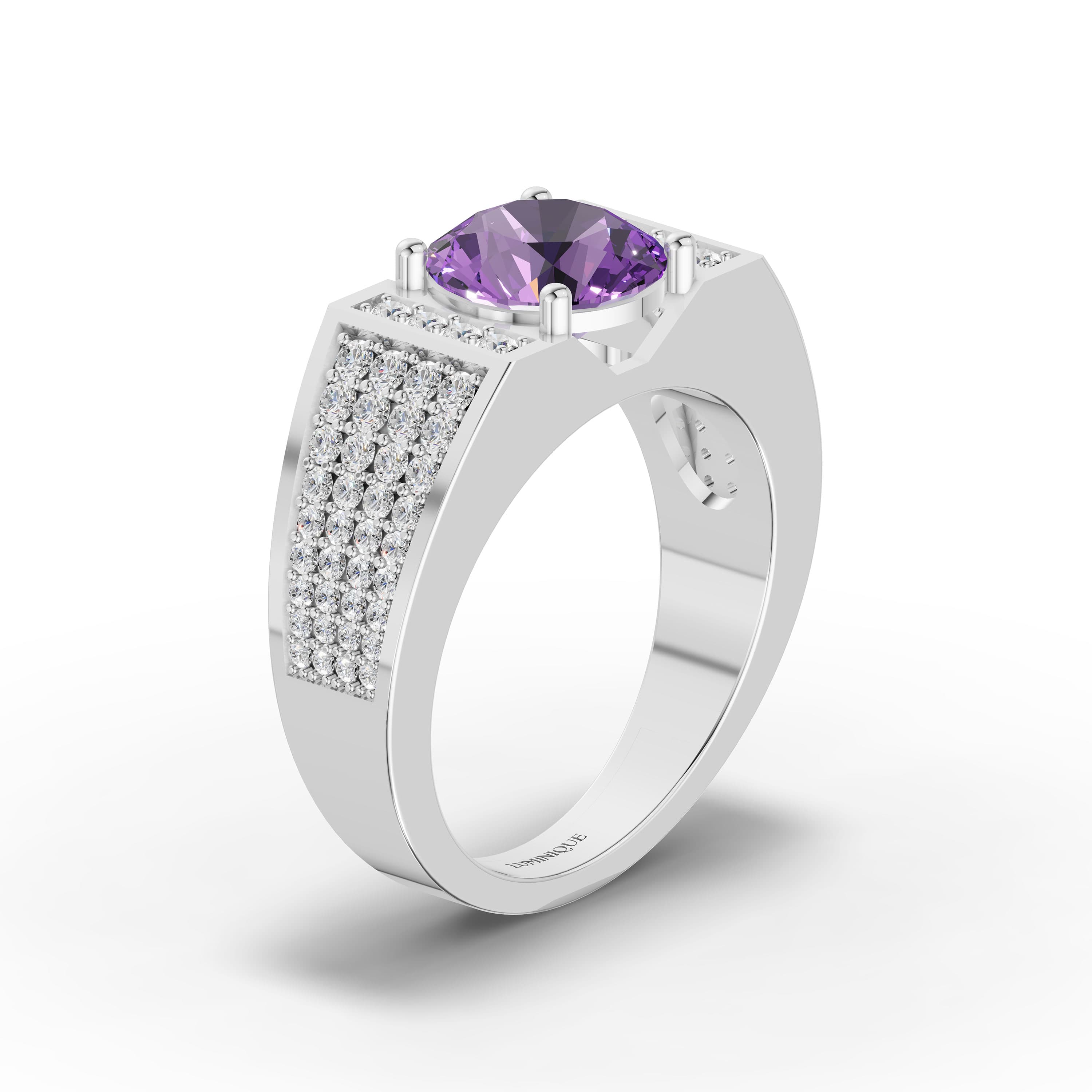 Lachlan Halo Men's Ring