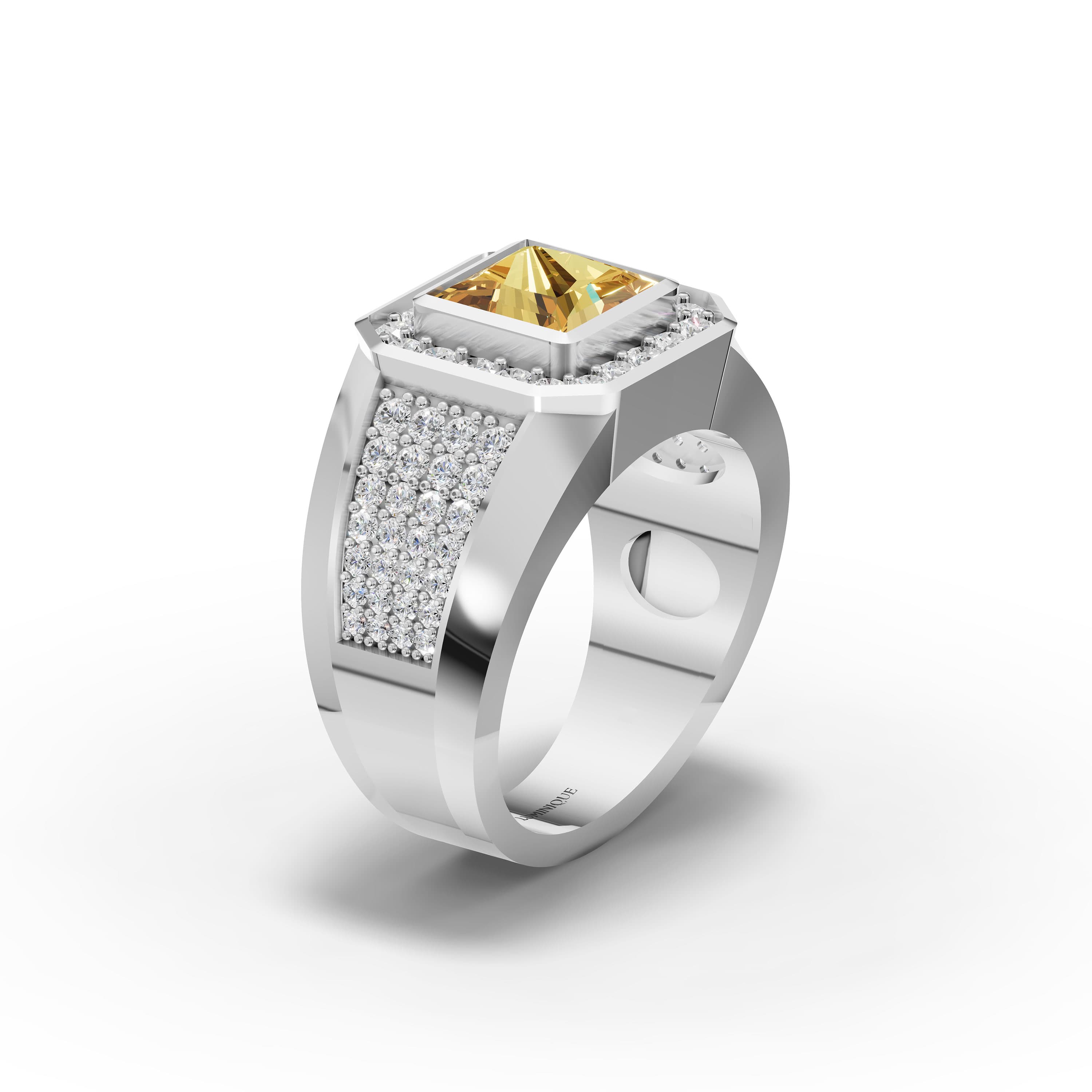 Keel Cluster Men's Ring