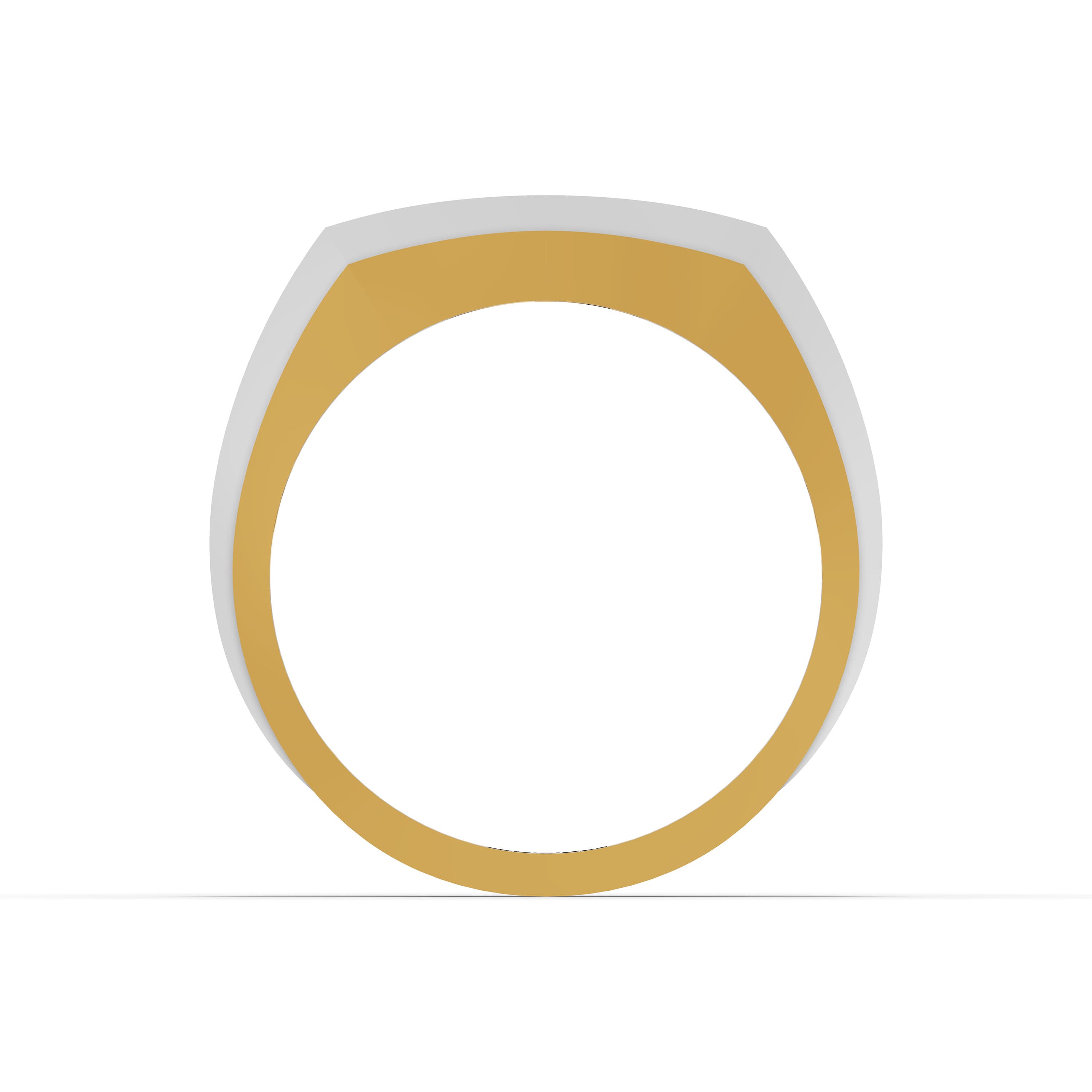 Tenon Pave Men's Ring