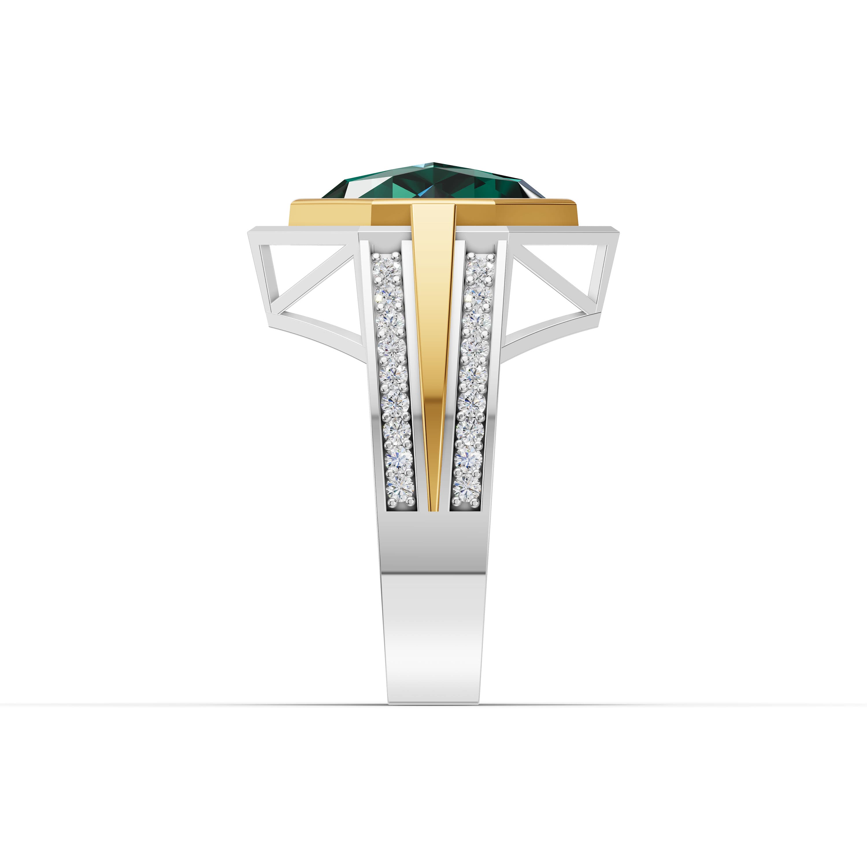 Belisse Oval Halo Ring
