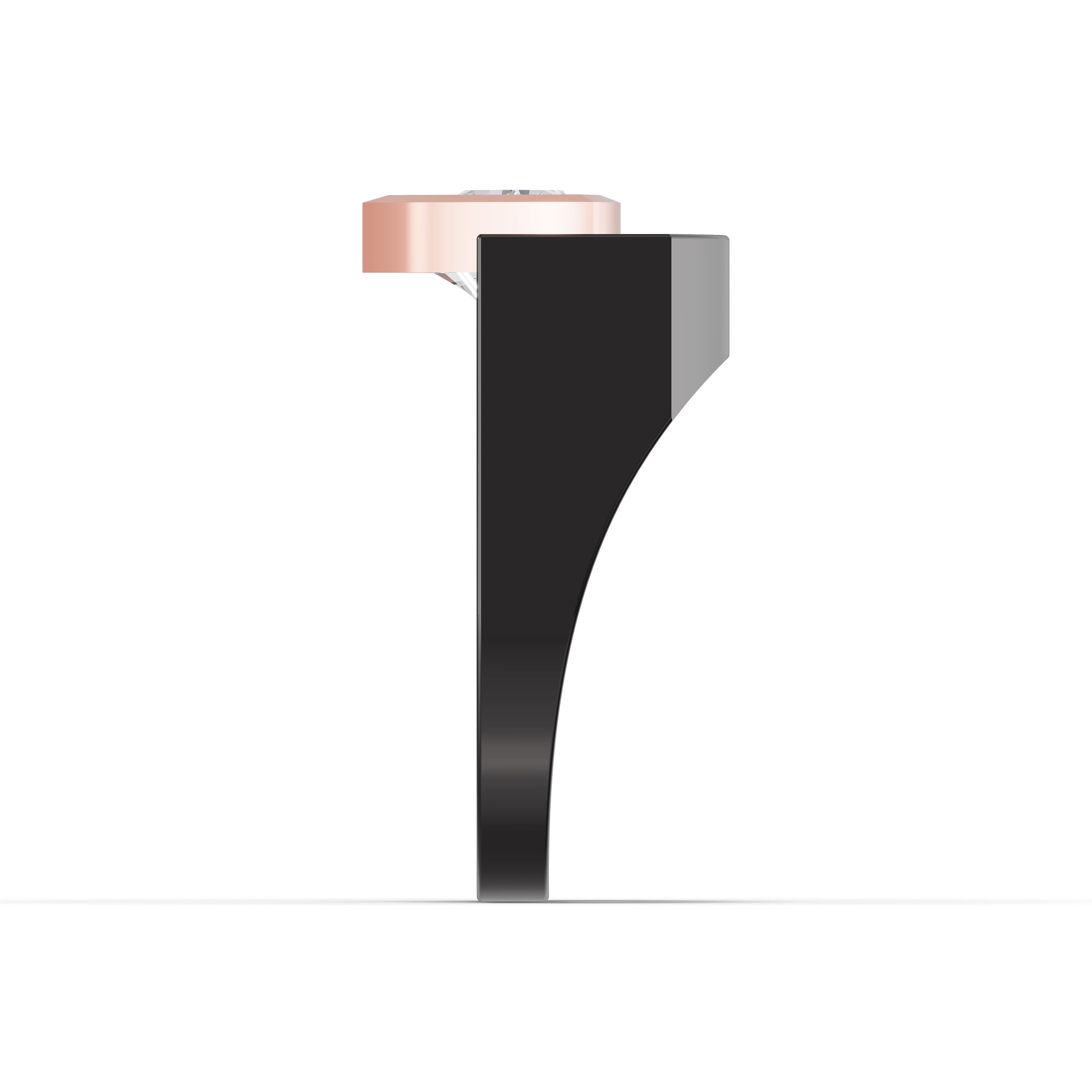 Avice Trillion Solitaire Ring