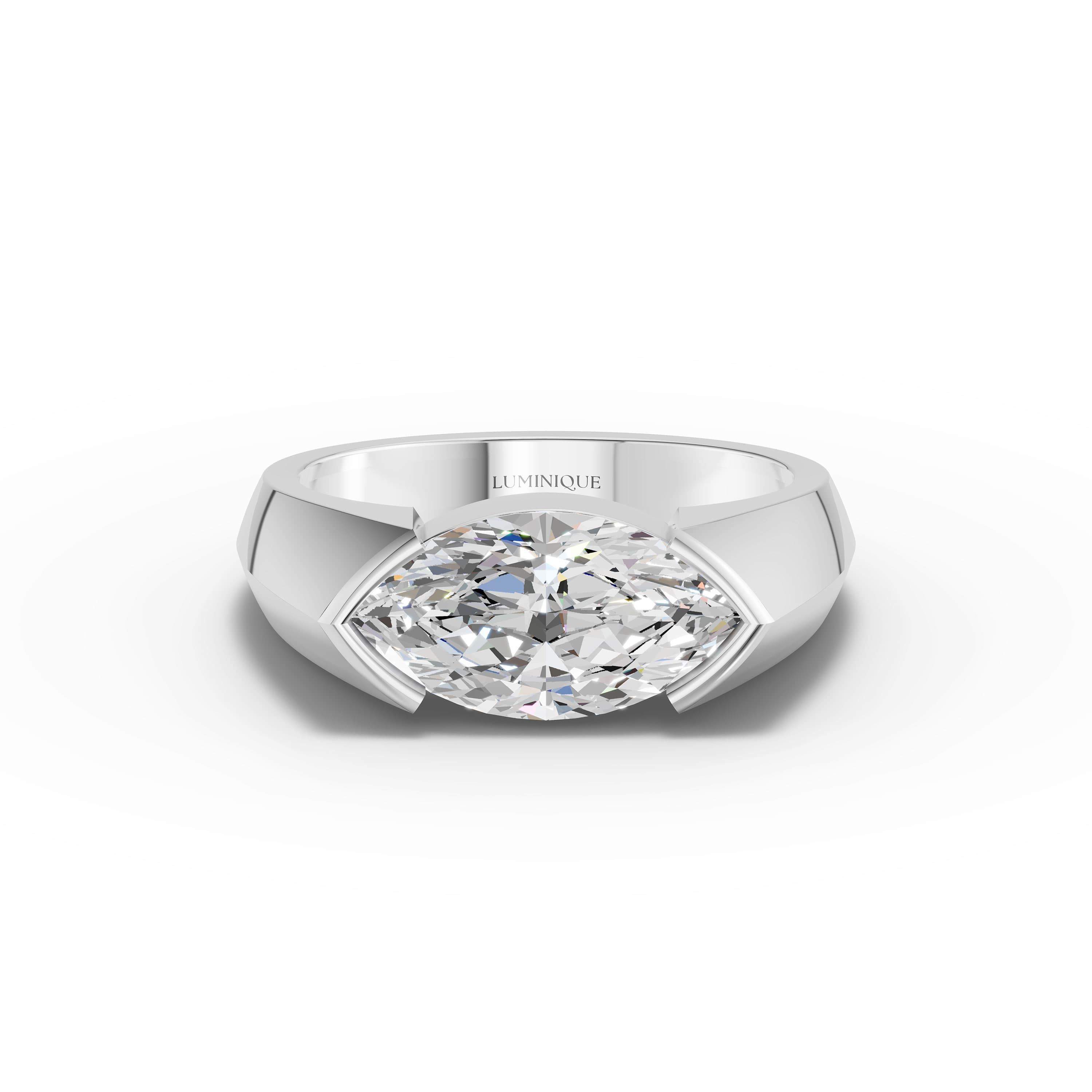 Nadia Marquise Solitaire Ring