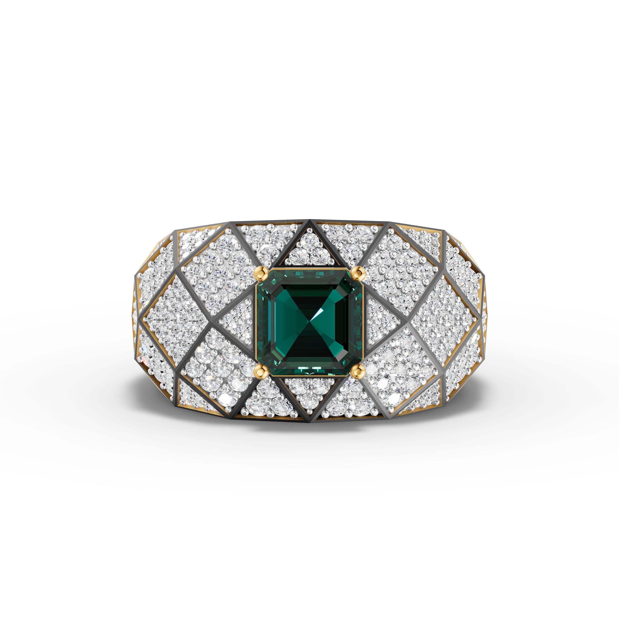 Marigold Halo Cocktail Ring