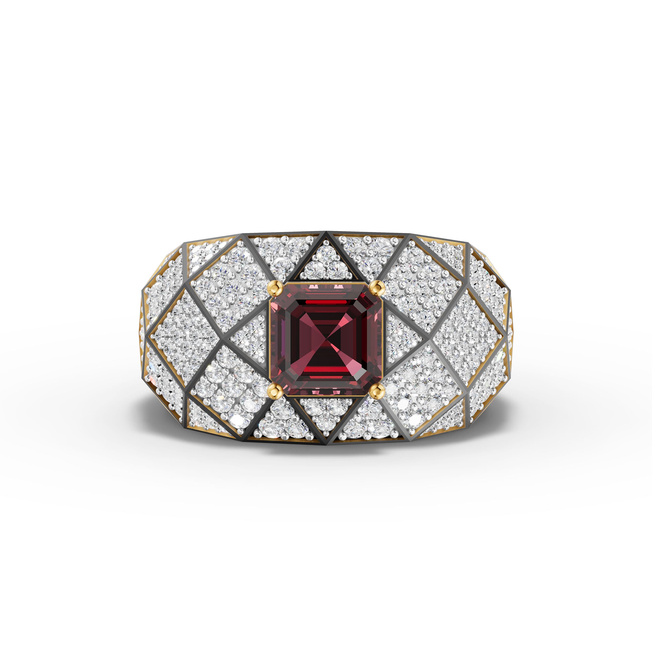 Marigold Halo Cocktail Ring