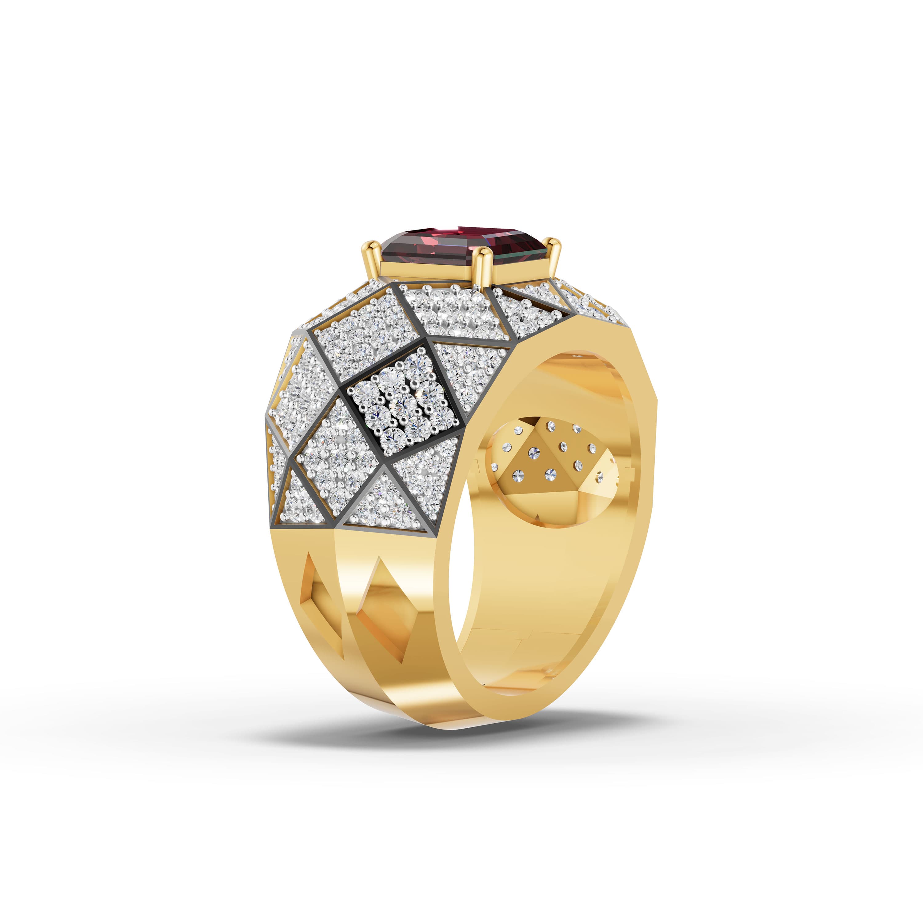 Marigold Halo Cocktail Ring