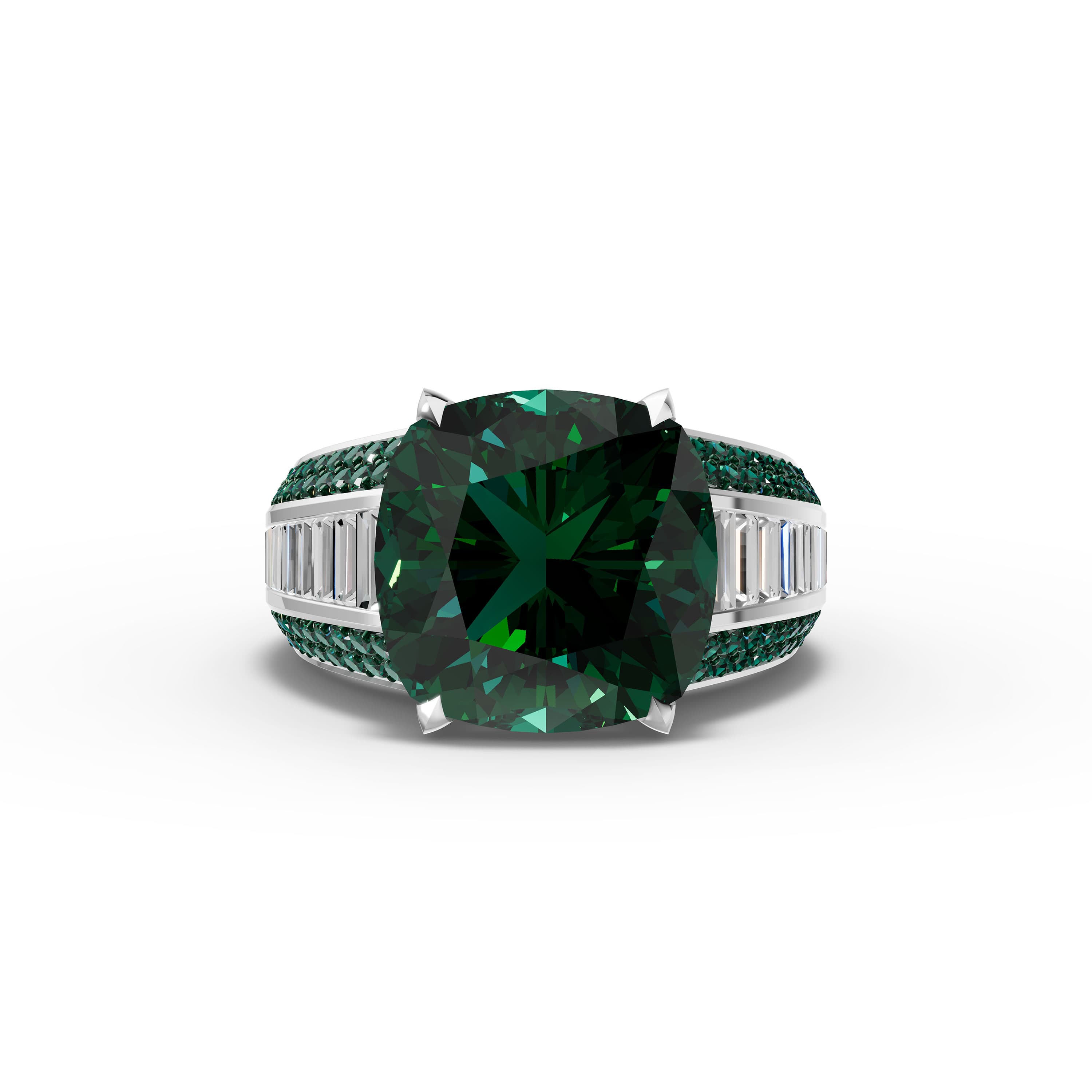 Mirabel Cushion Cocktail Ring