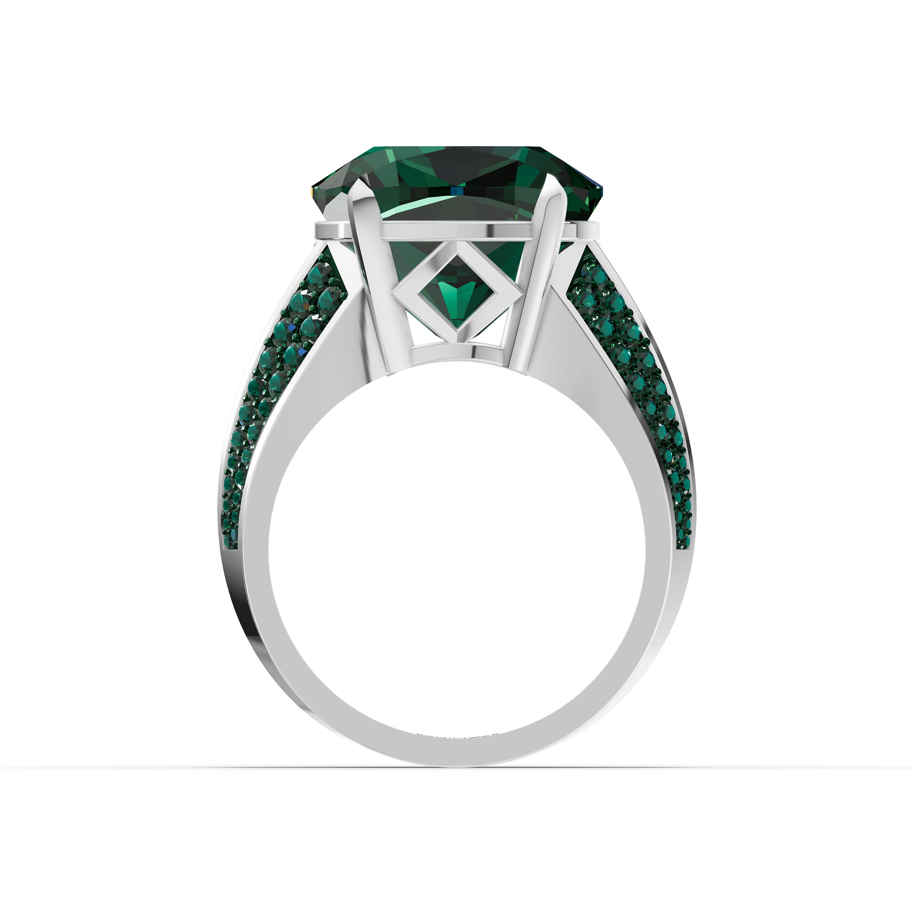 Mirabel Cushion Cocktail Ring