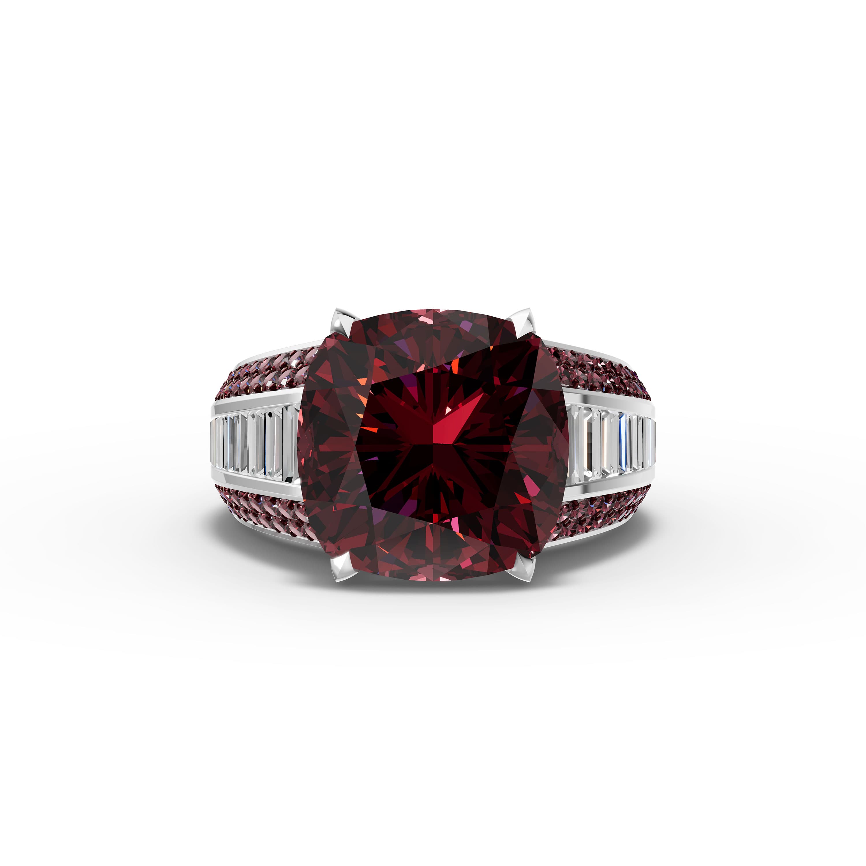 Mirabel Cushion Cocktail Ring