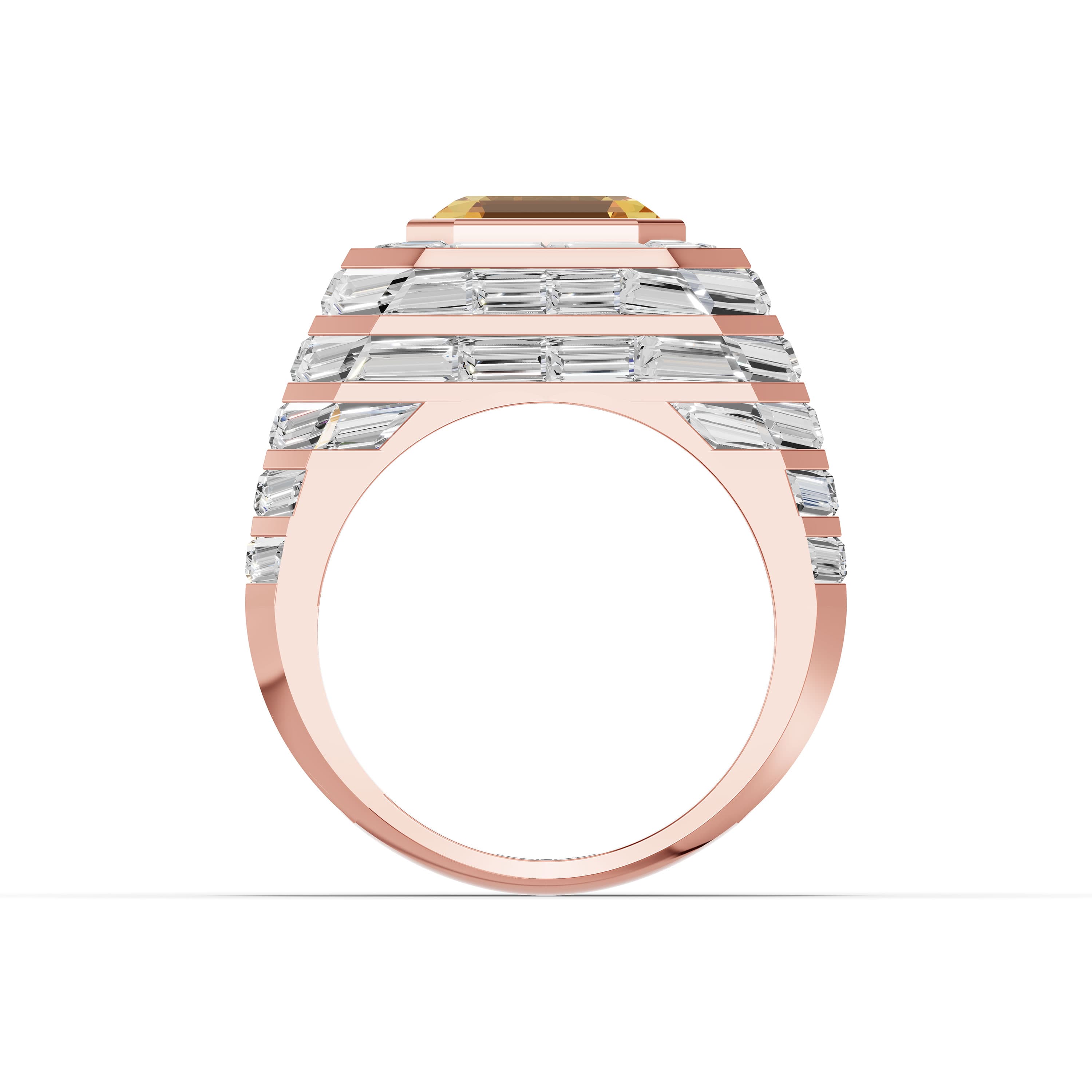 Drummond Emerald Cut Statement Ring