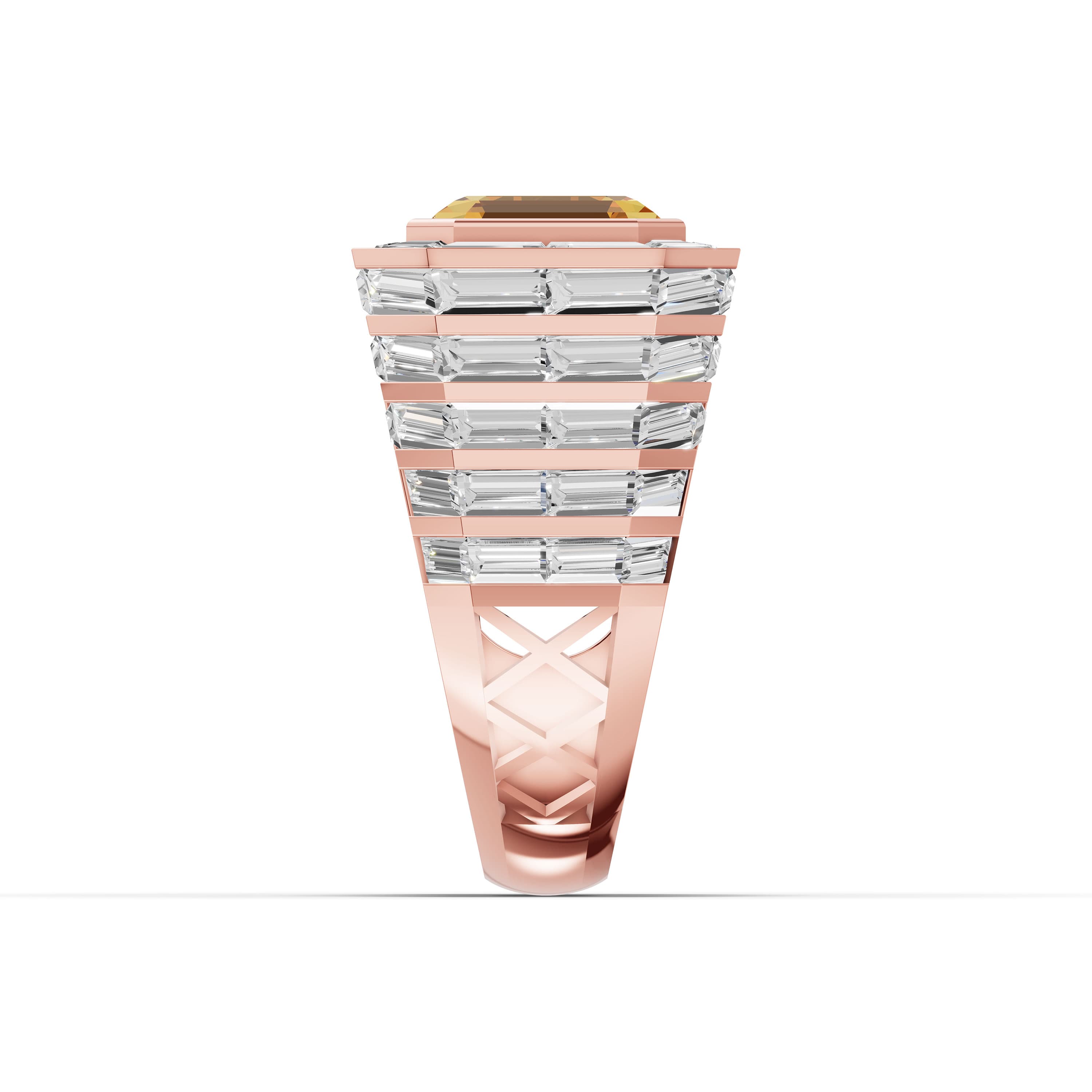 Drummond Emerald Cut Statement Ring