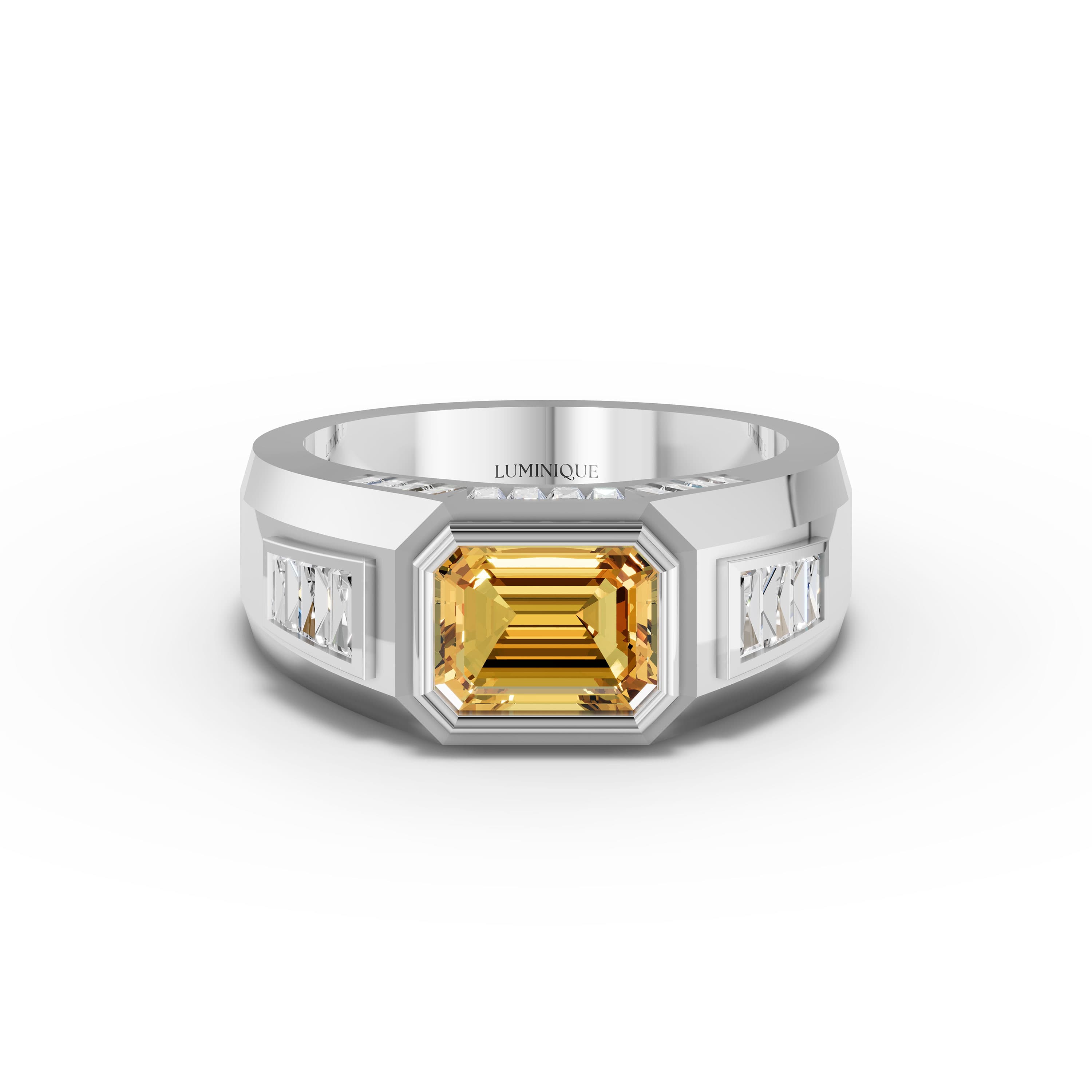 Mireille Emerald Cut Statement Ring