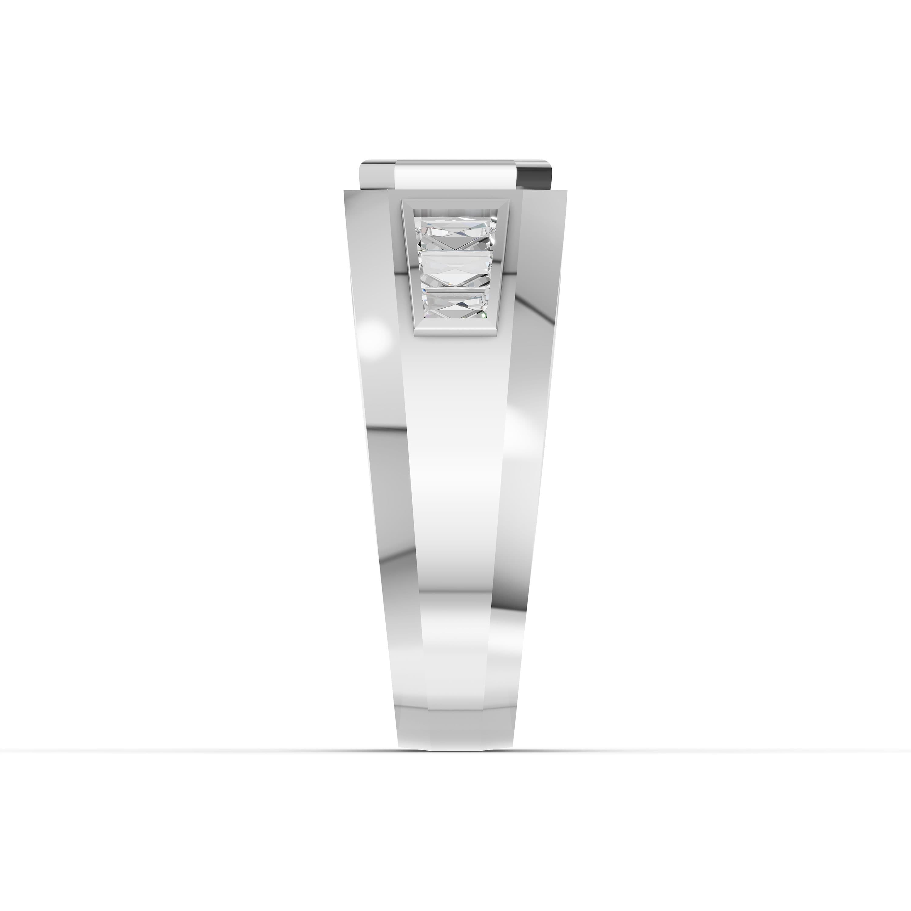 Mireille Emerald Cut Statement Ring