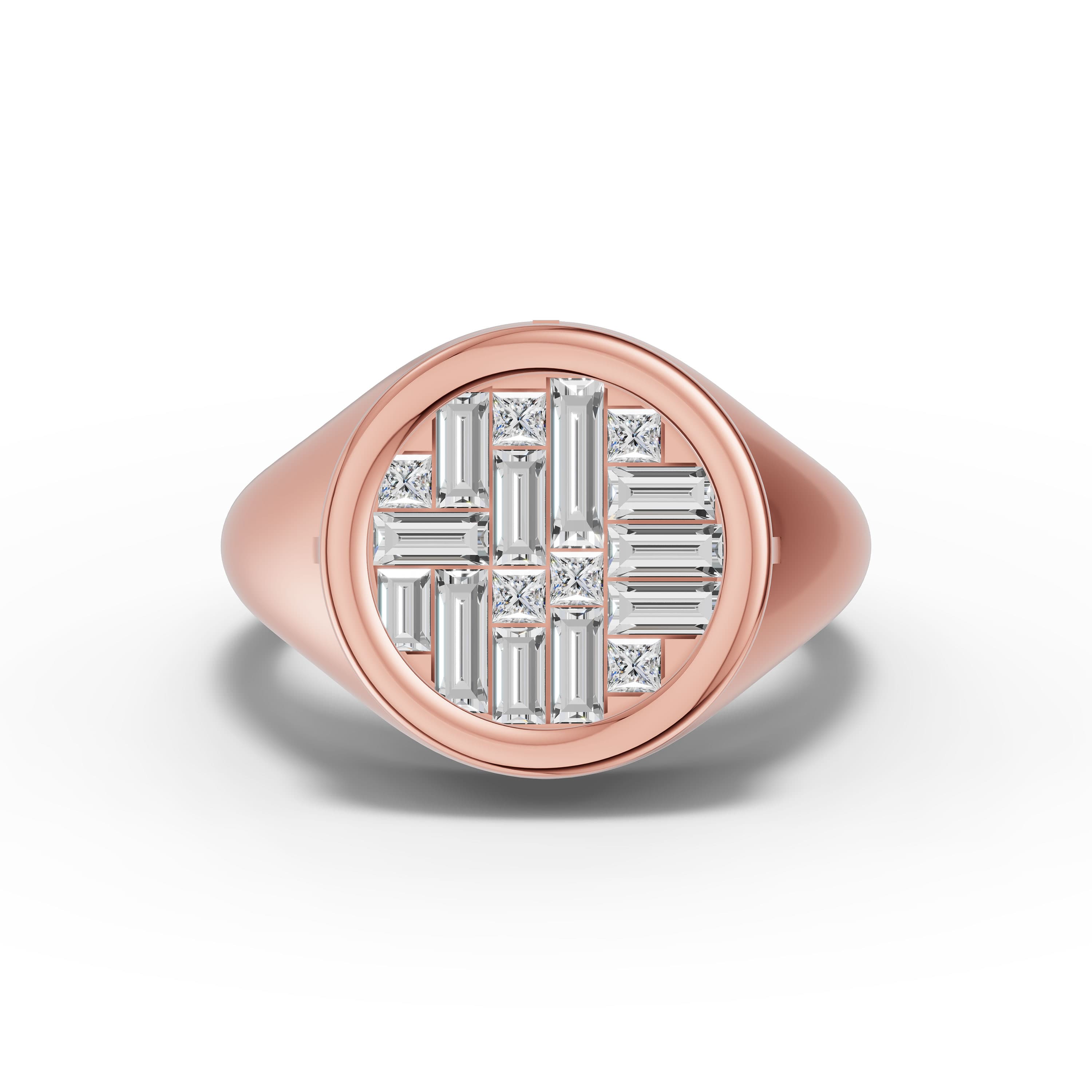 Lorne Princess Cluster Ring