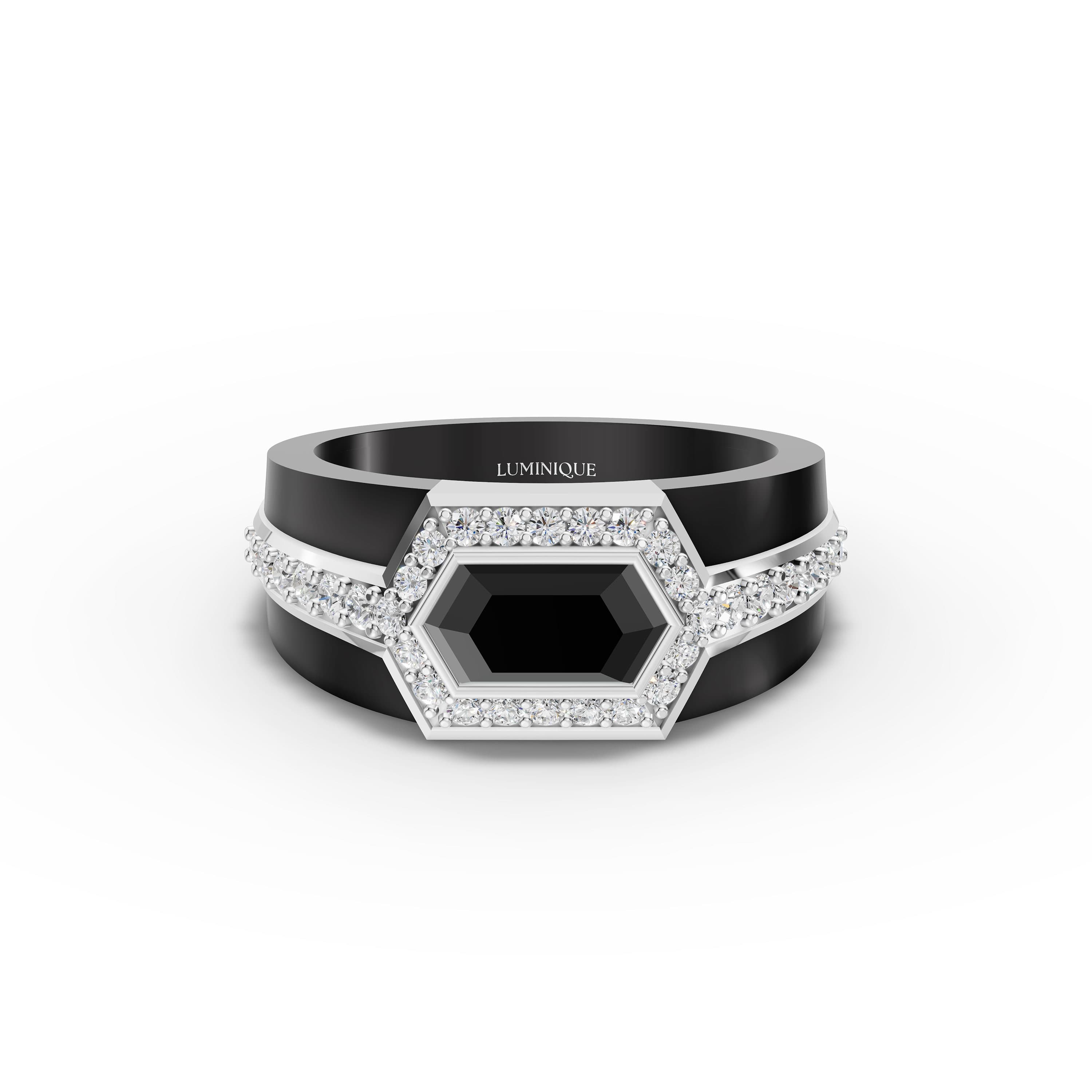 Drake Shield Onyx Ring
