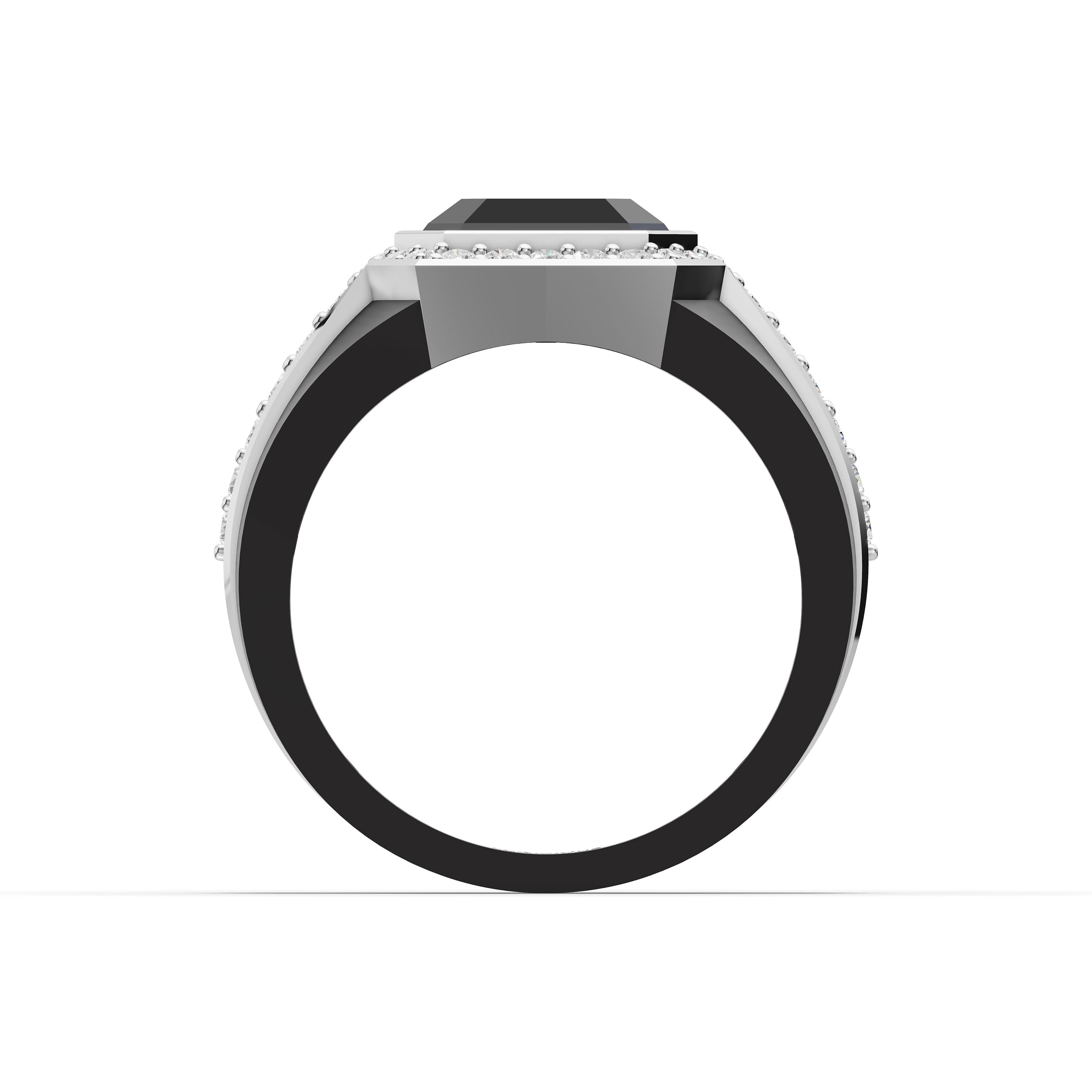Drake Shield Onyx Ring