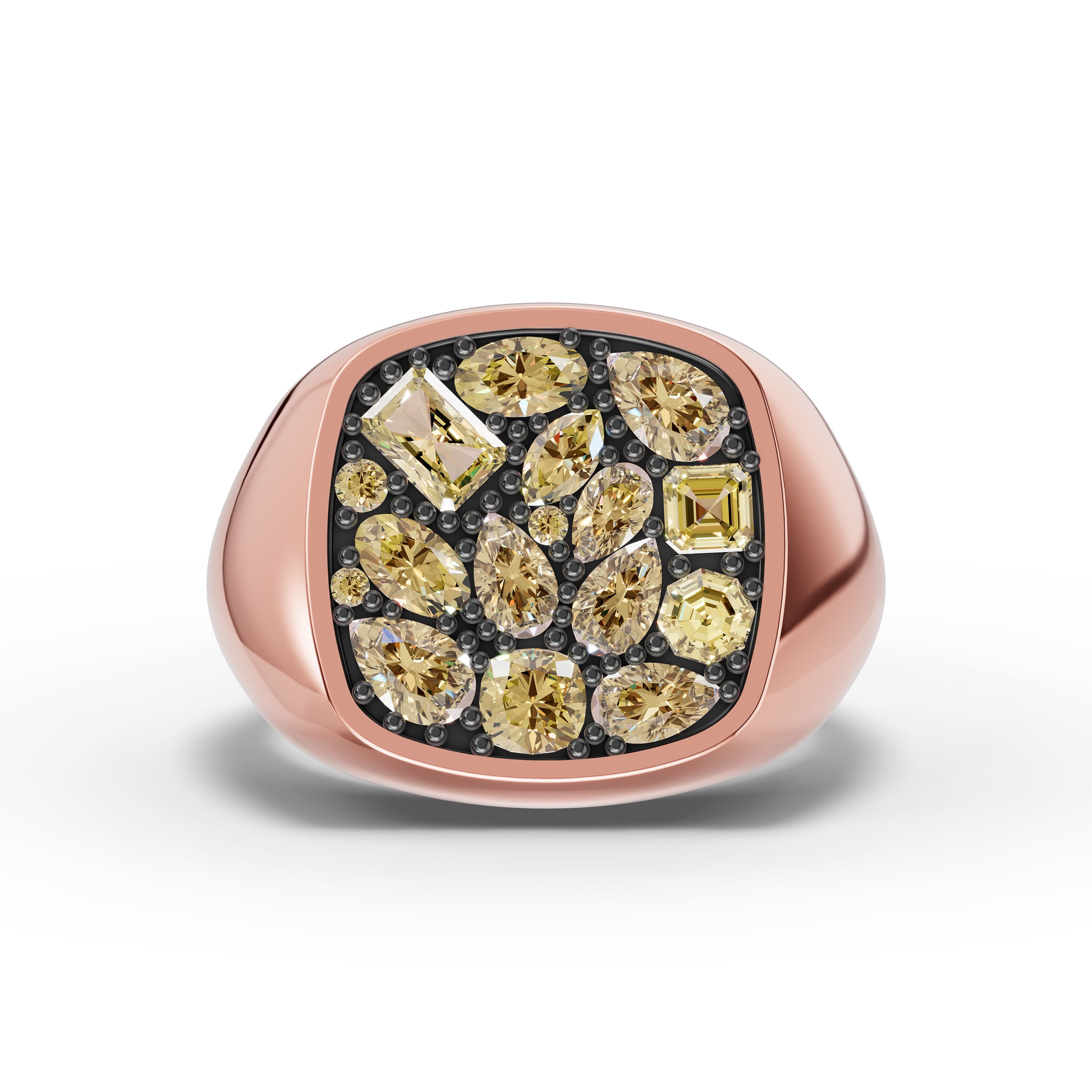 Mosaic Multi-Cut Ring