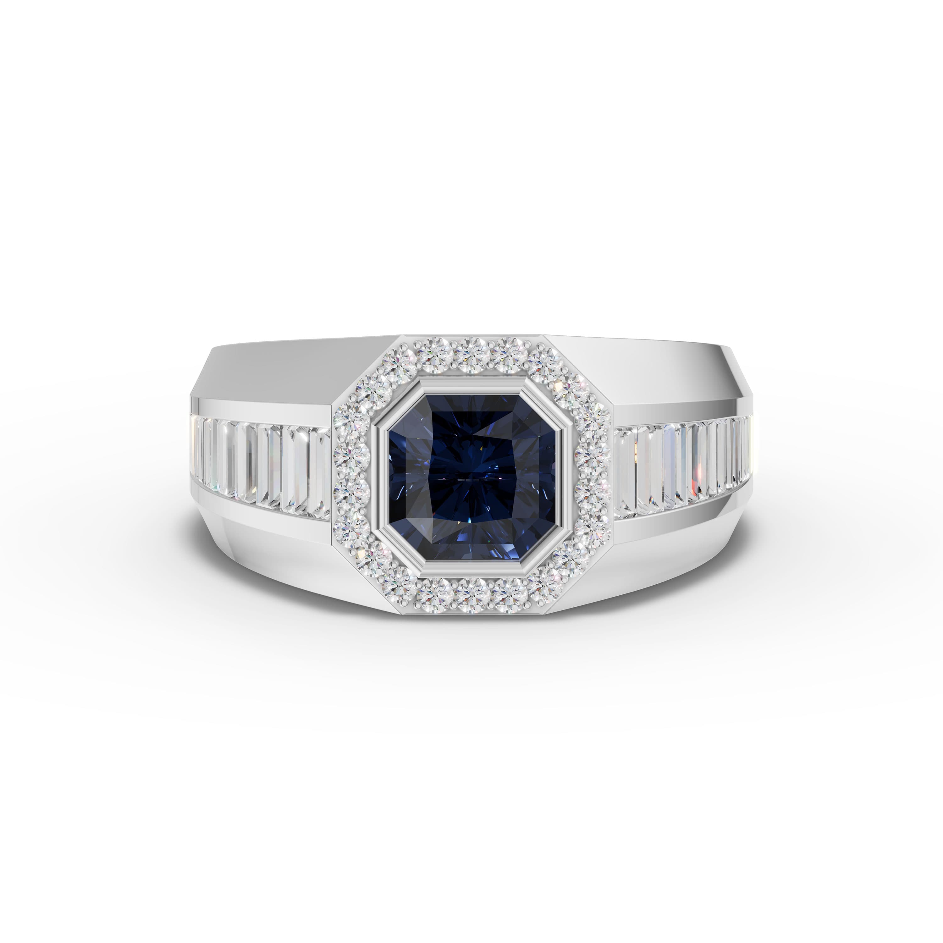 Novena Radiant Cluster Ring