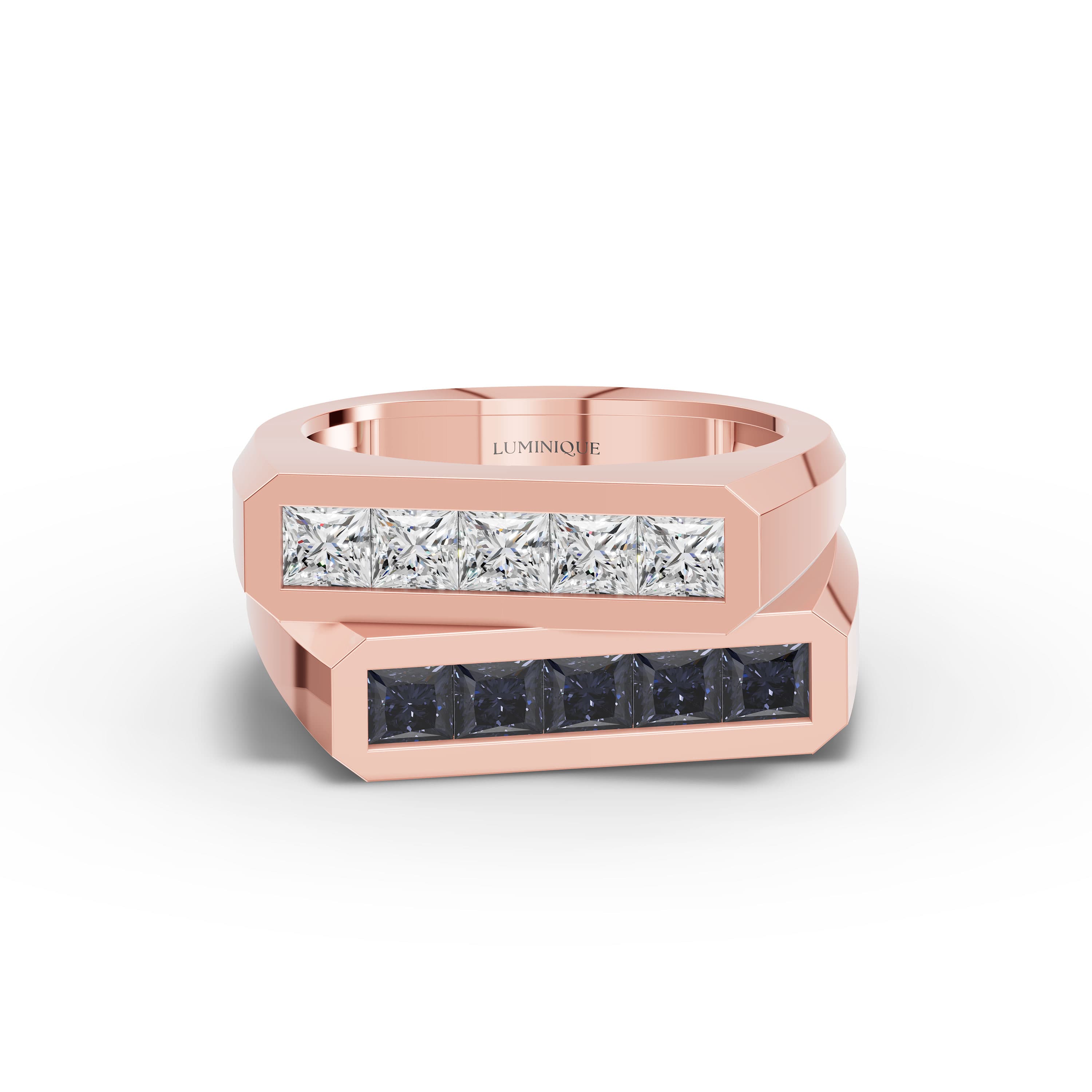 Octet Princess Statement Ring
