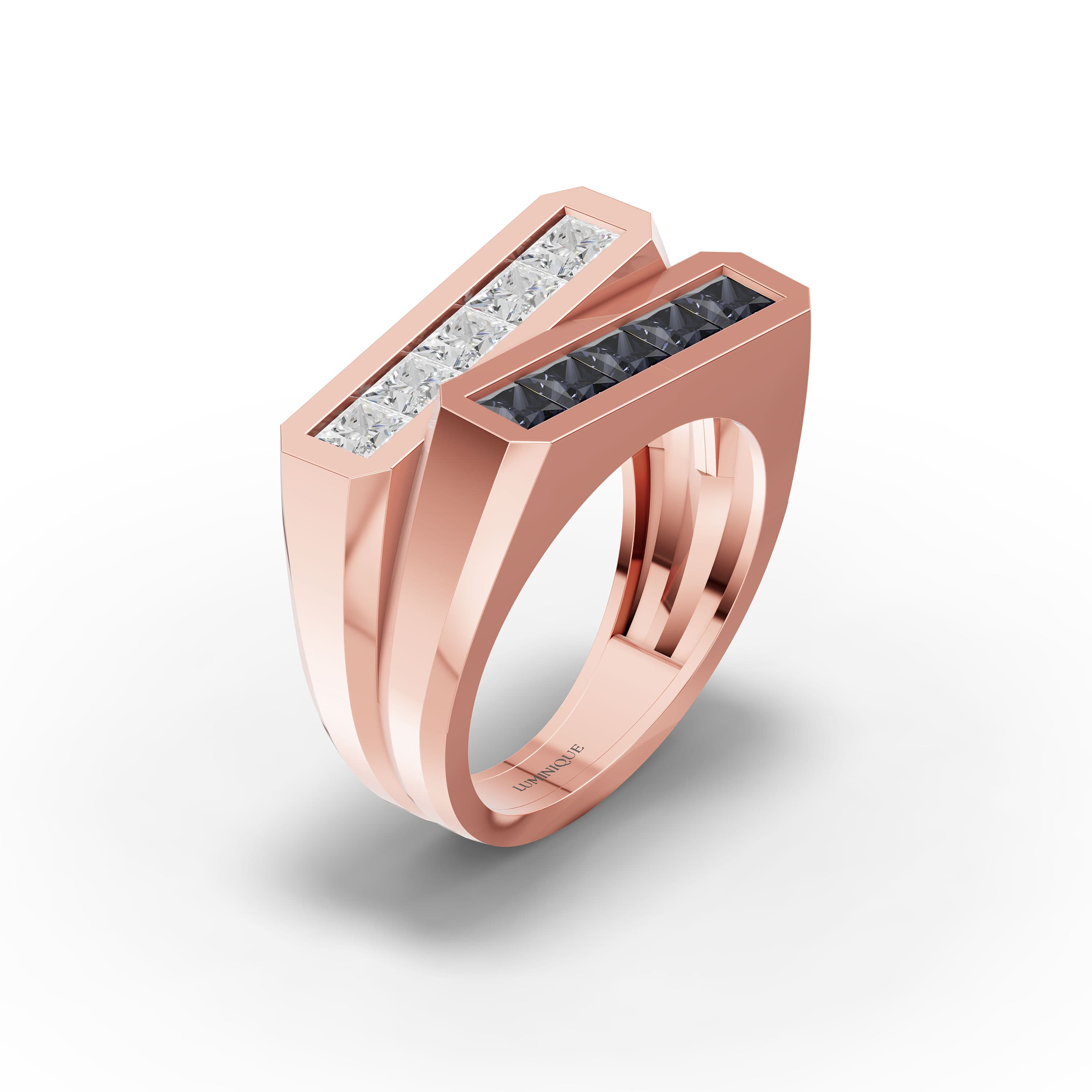 Octet Princess Statement Ring