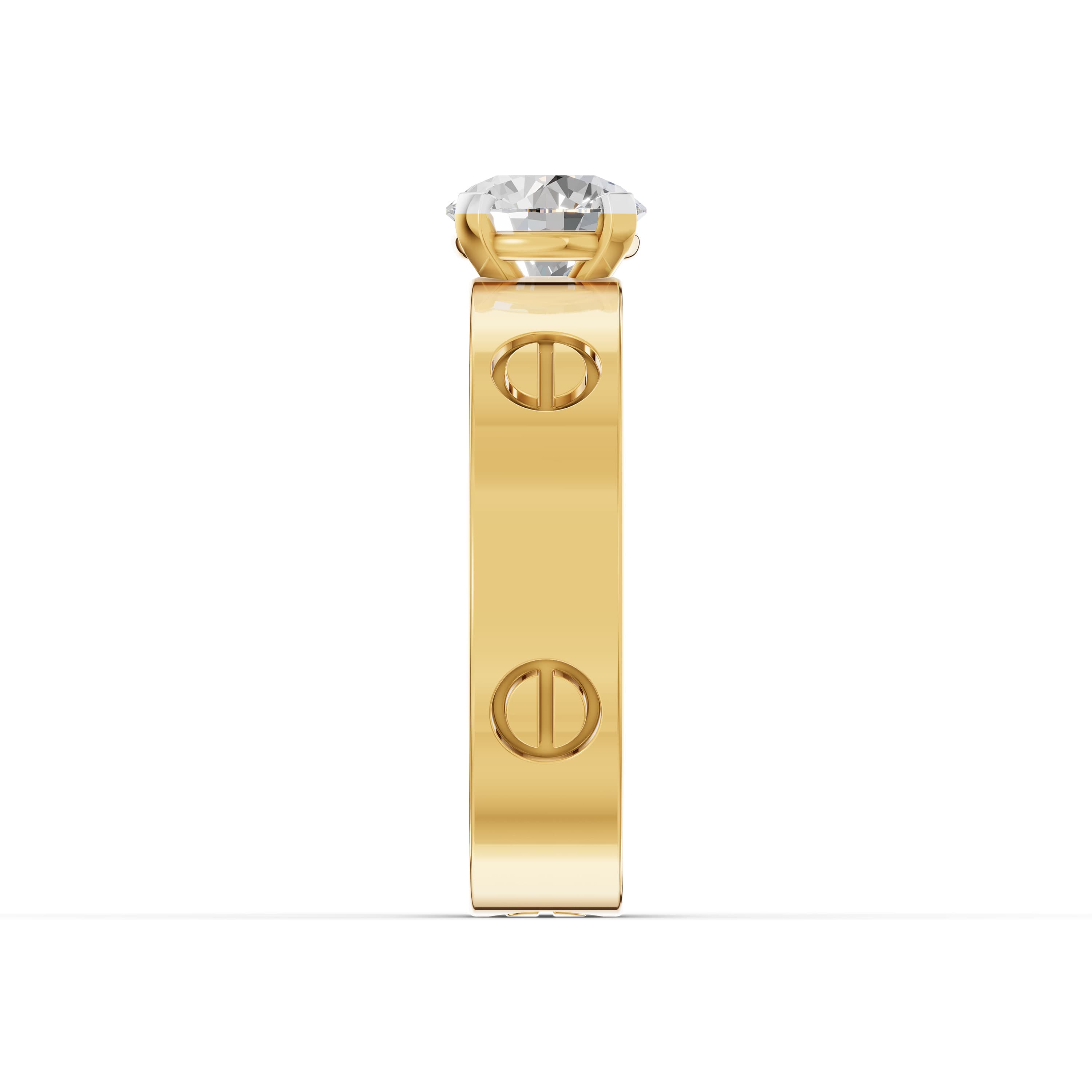Soren Solitaire Men's Ring
