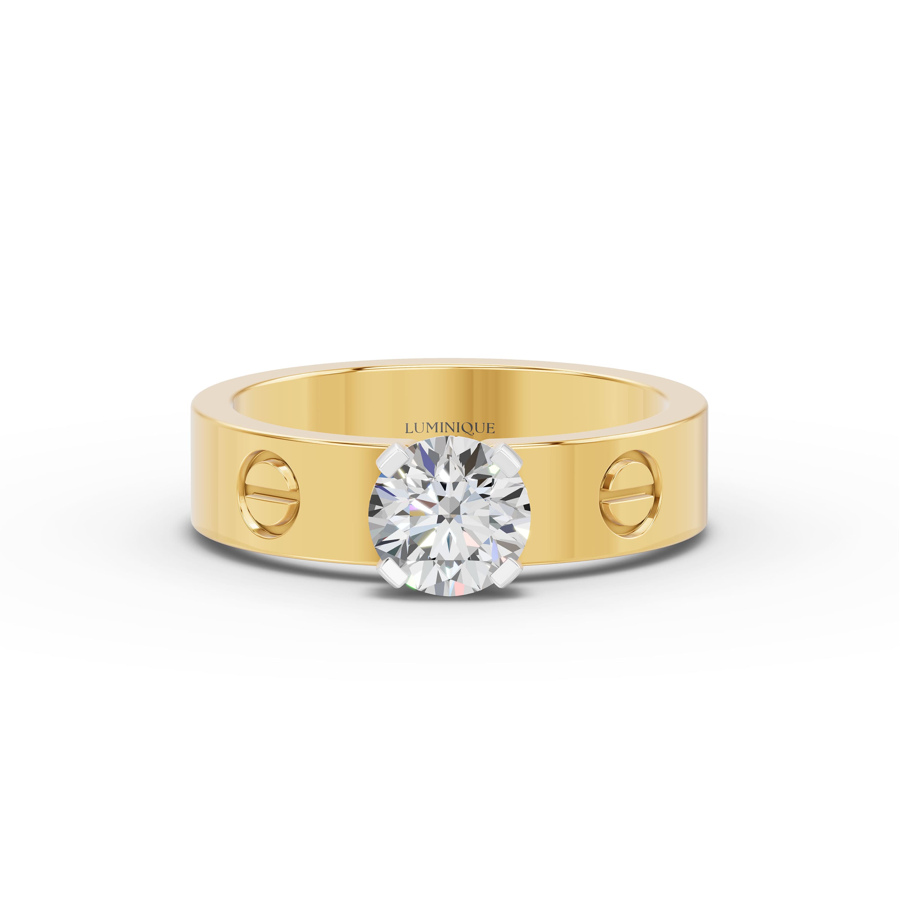 Soren Solitaire Men's Ring