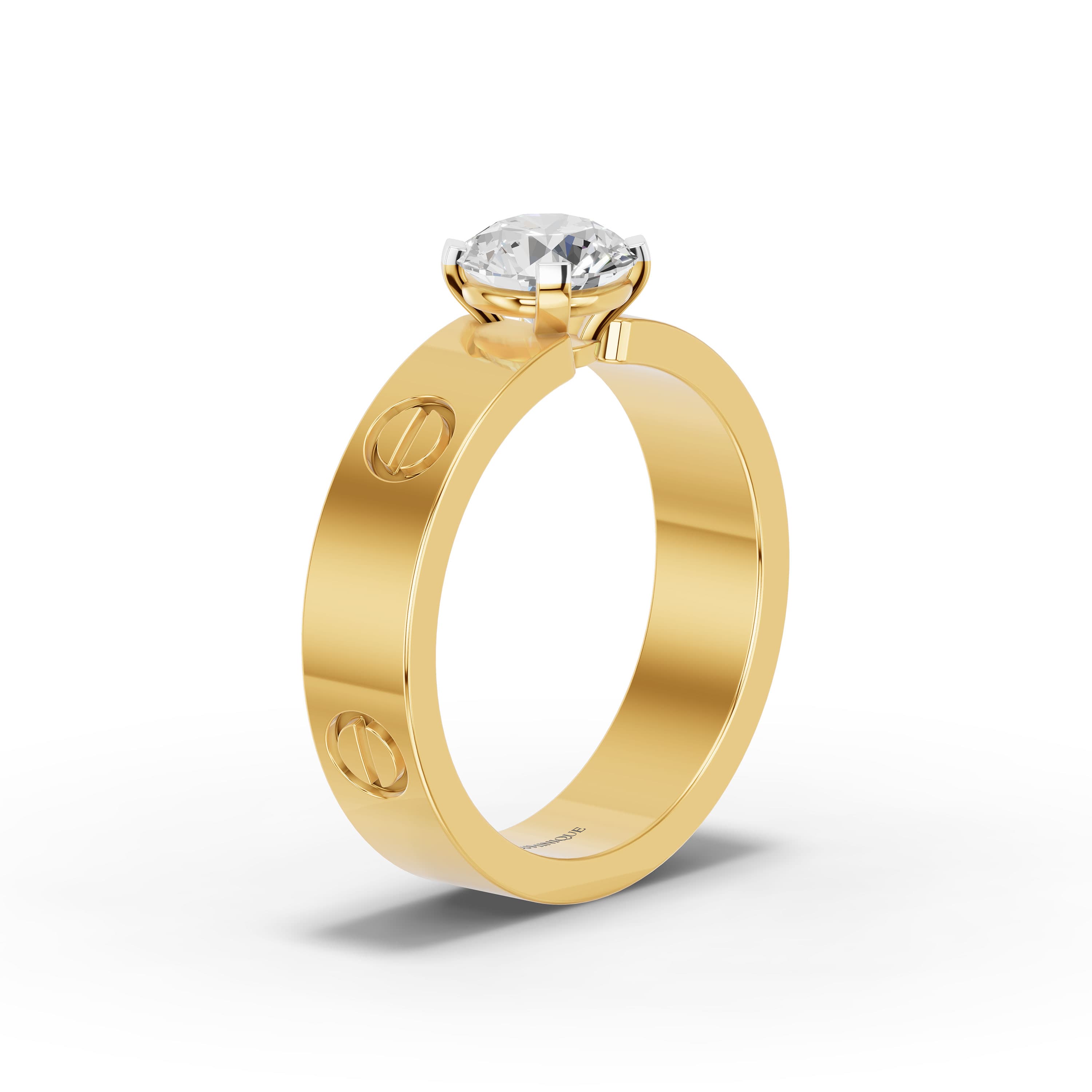 Soren Solitaire Men's Ring