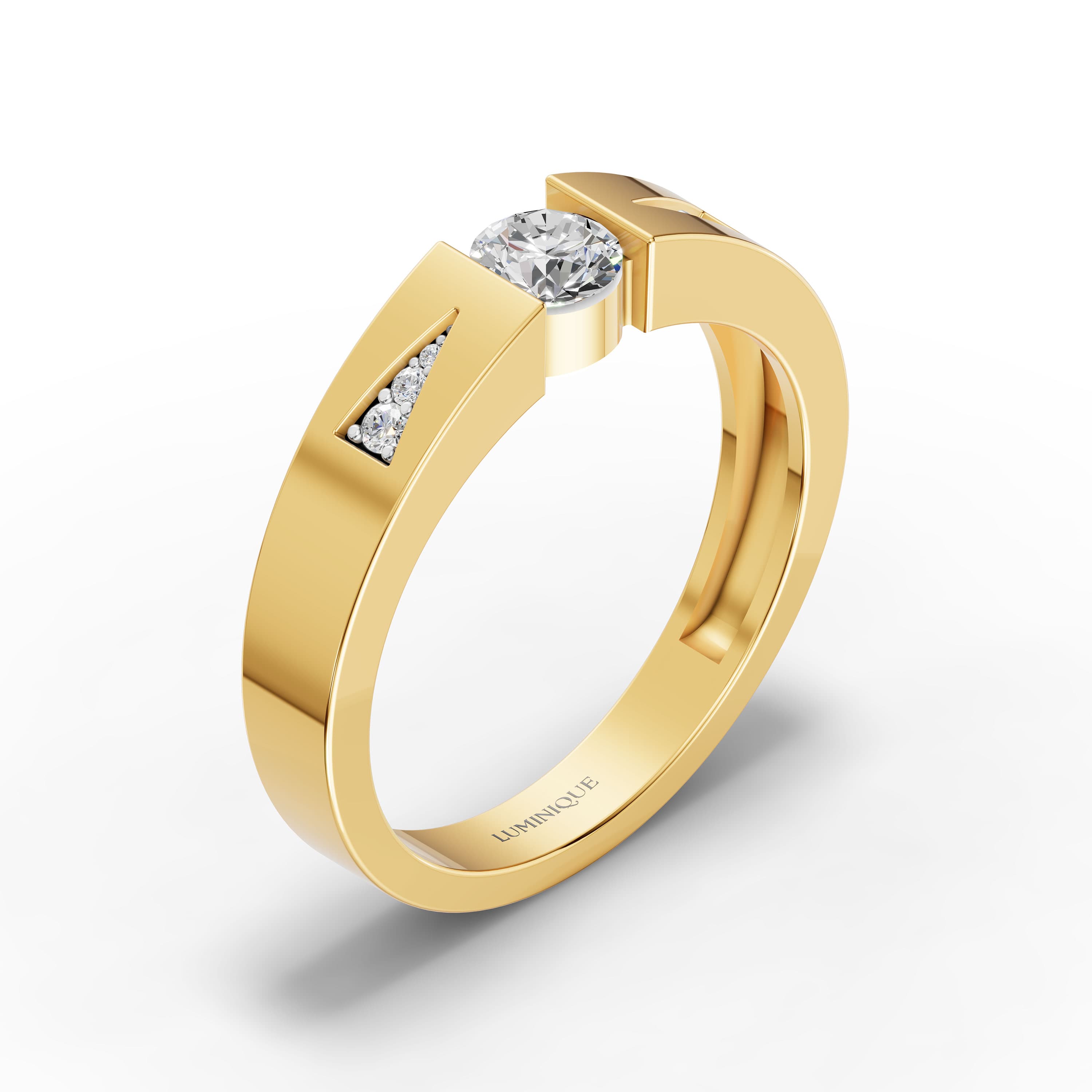 Alloy Round Band Ring