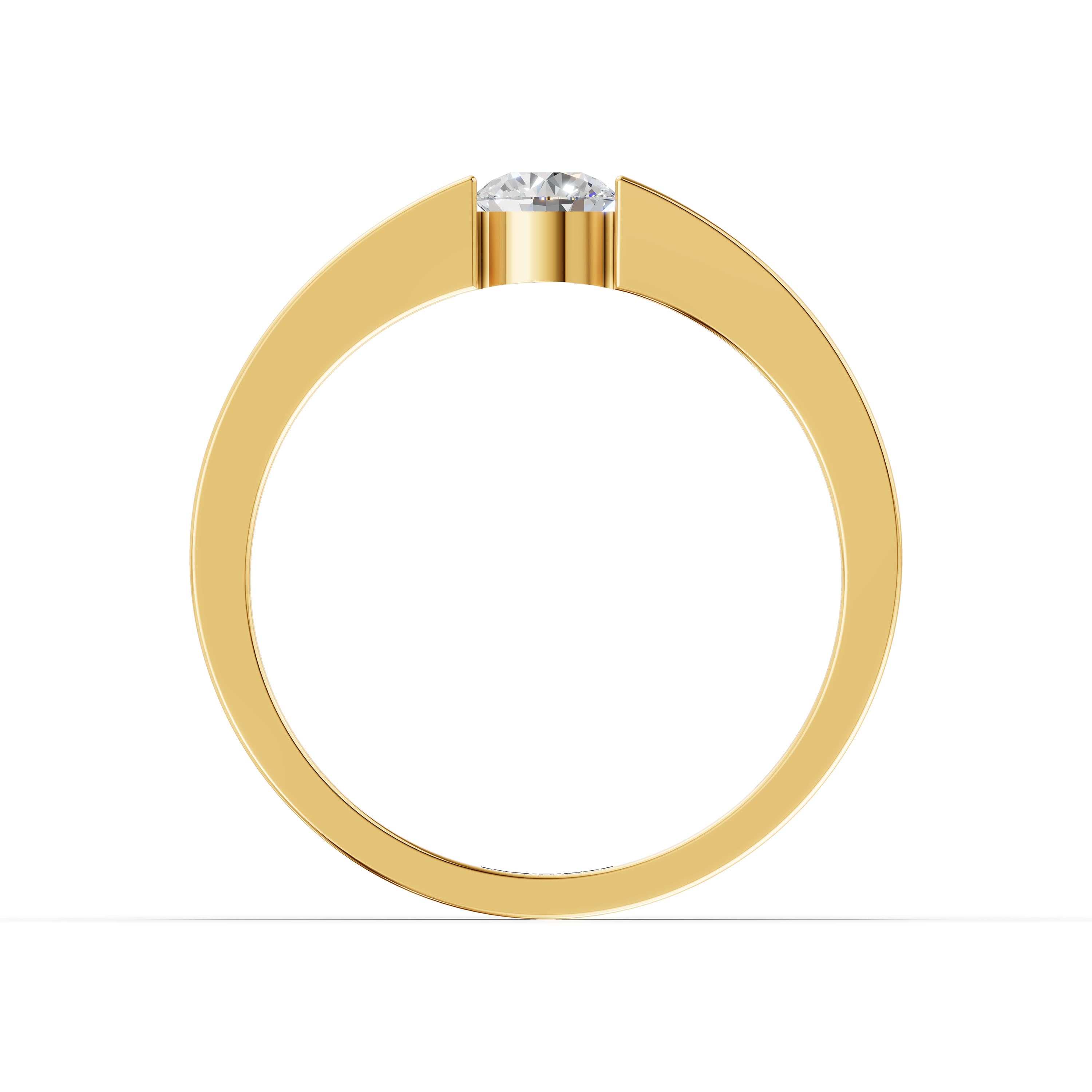 Alloy Round Band Ring