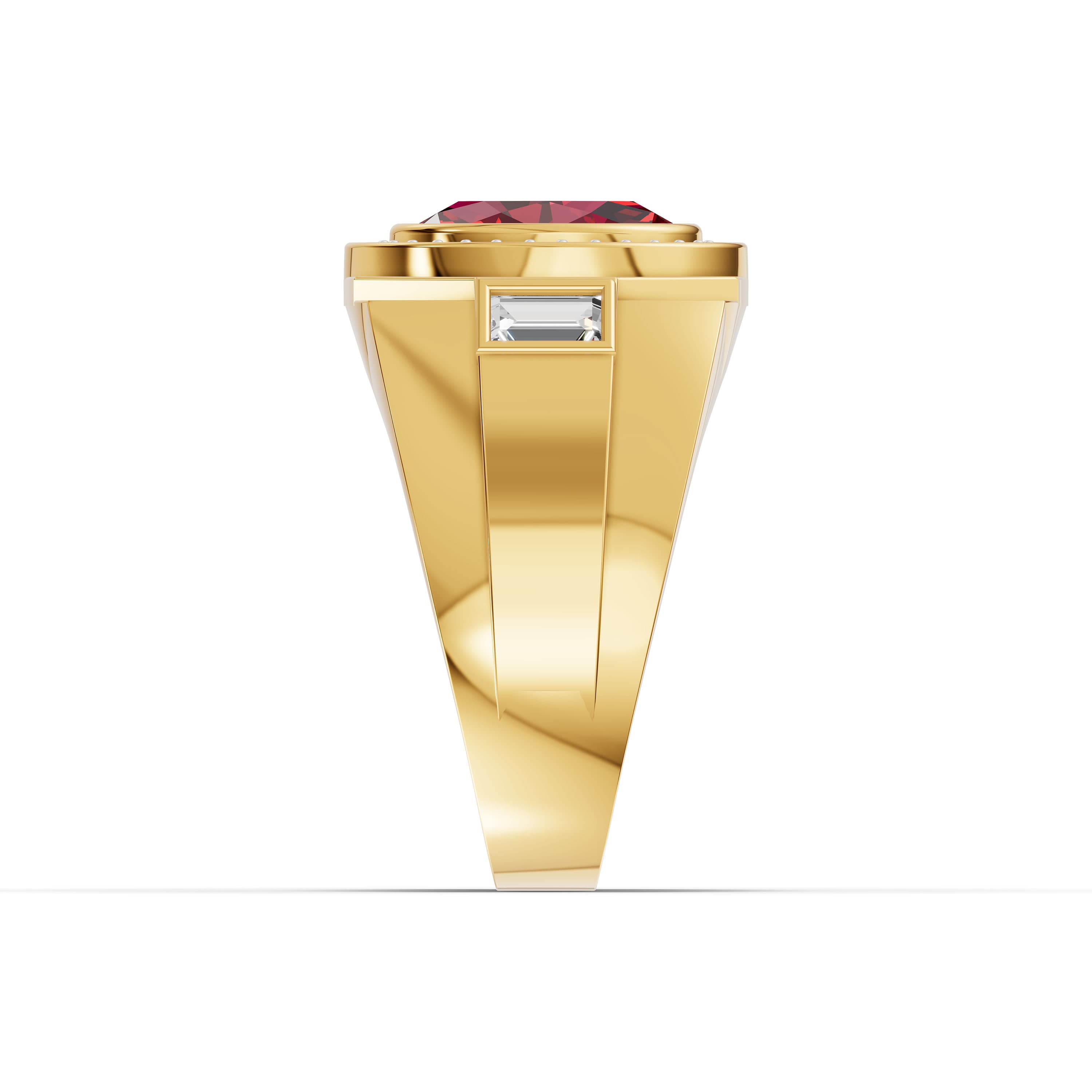 Rufus Ruby Men's Ring