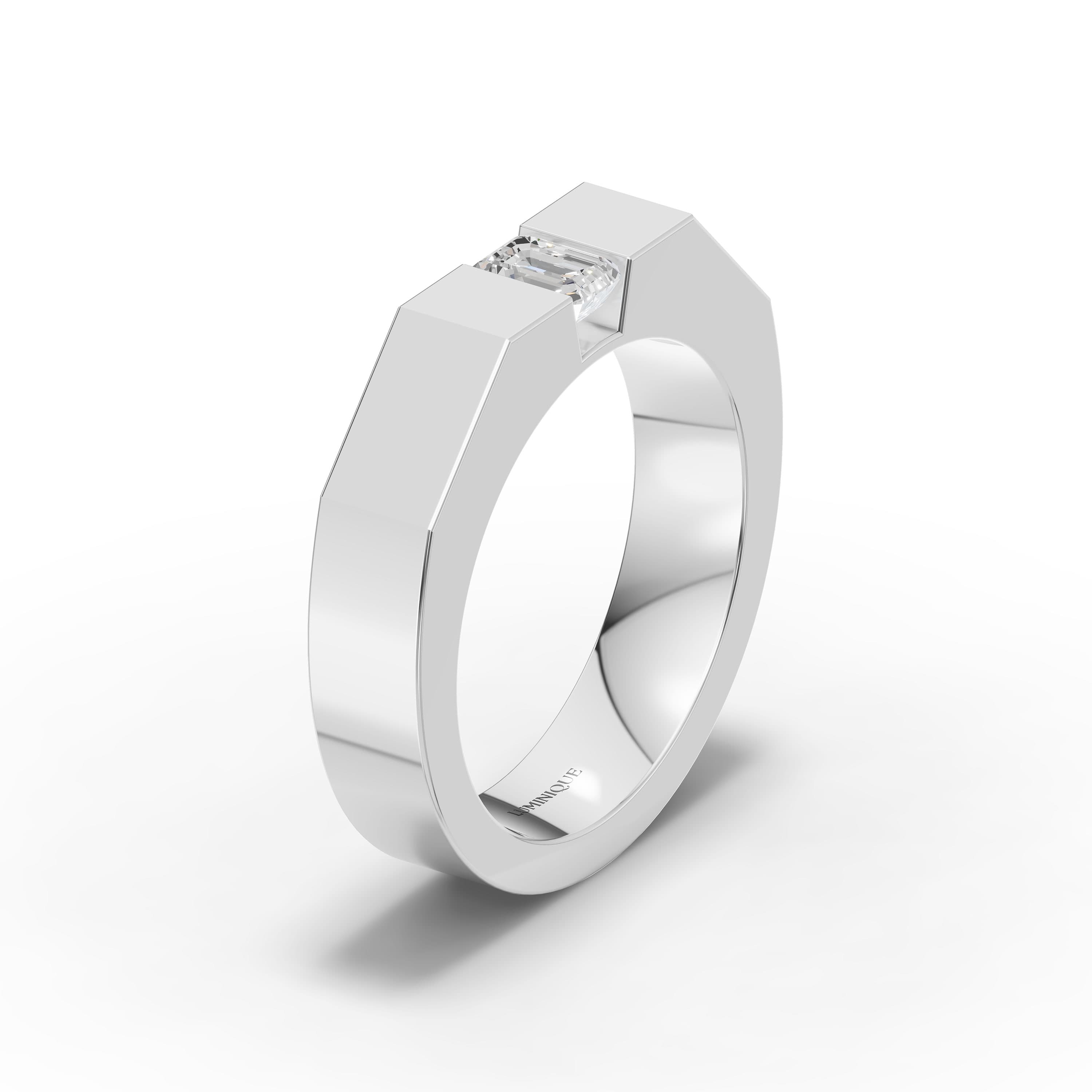 Newel Emerald Cut Ring