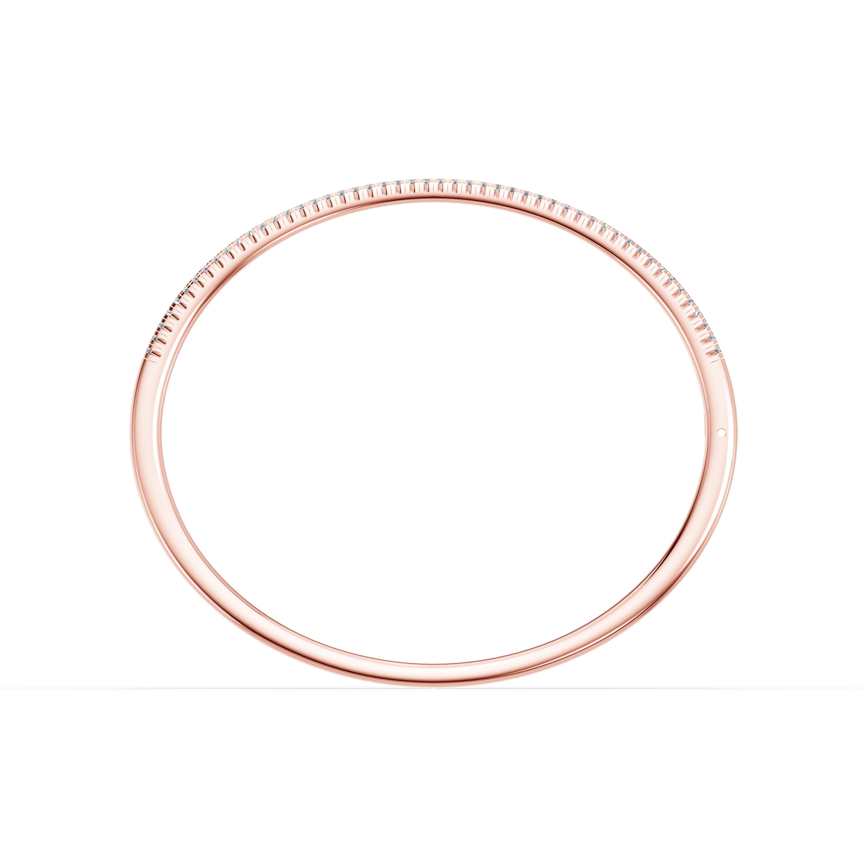 Bria Round Pave Bangle