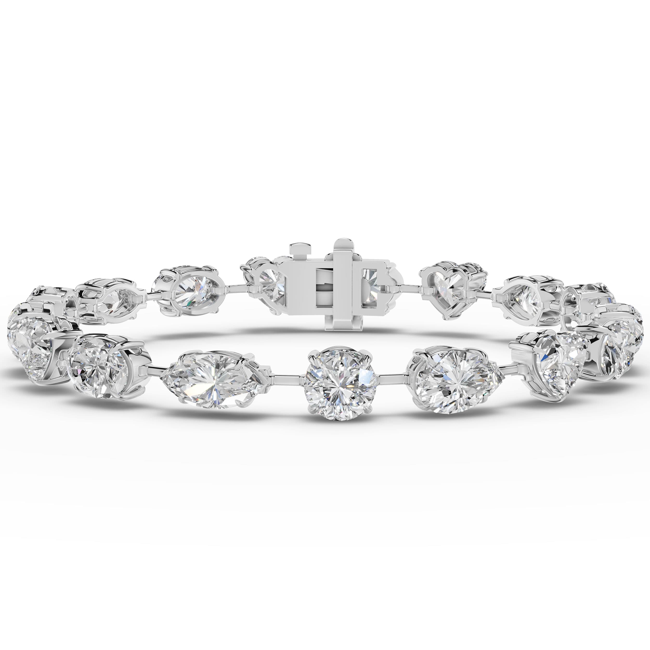 Cascade Multi-Shape Bracelet