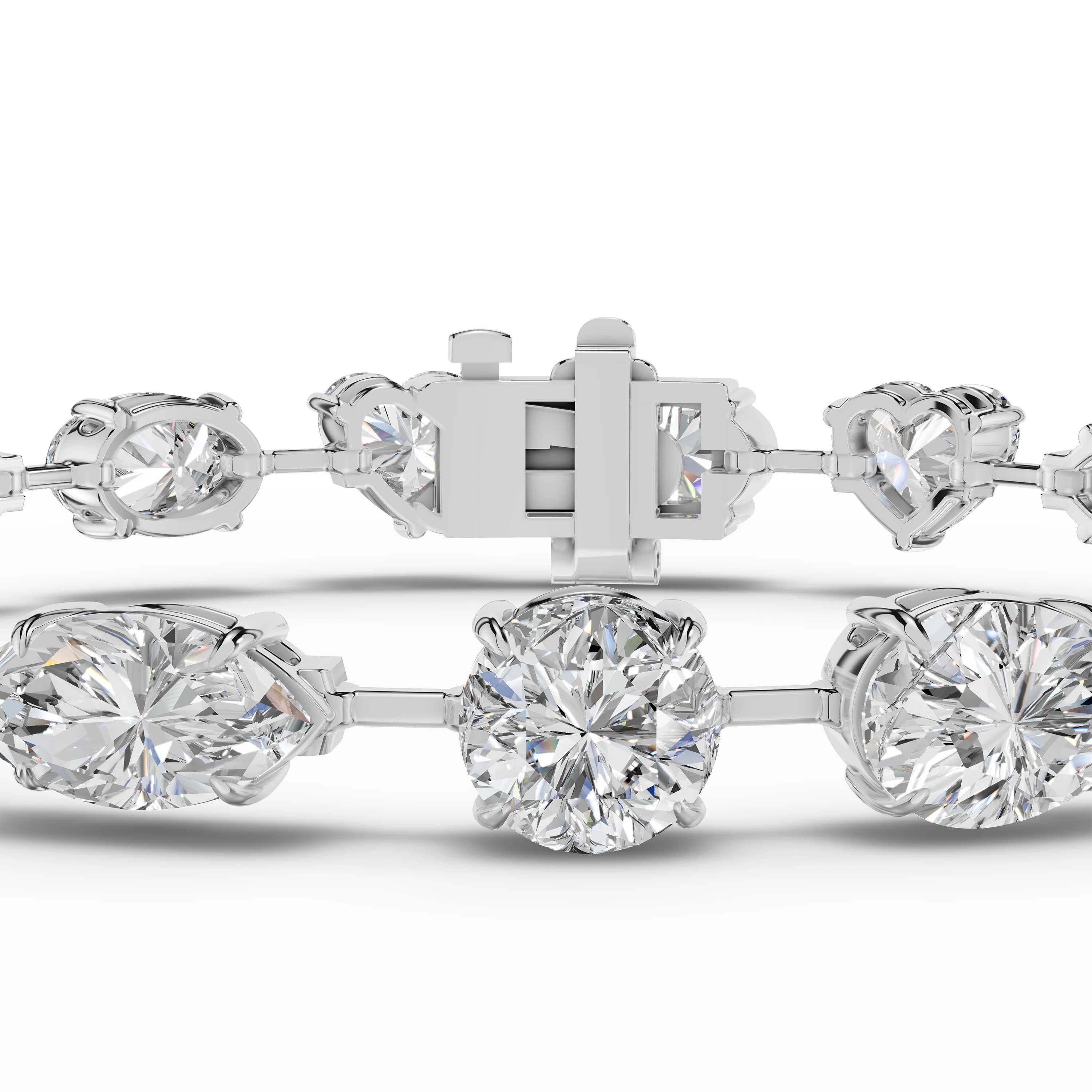 Cascade Multi-Shape Bracelet