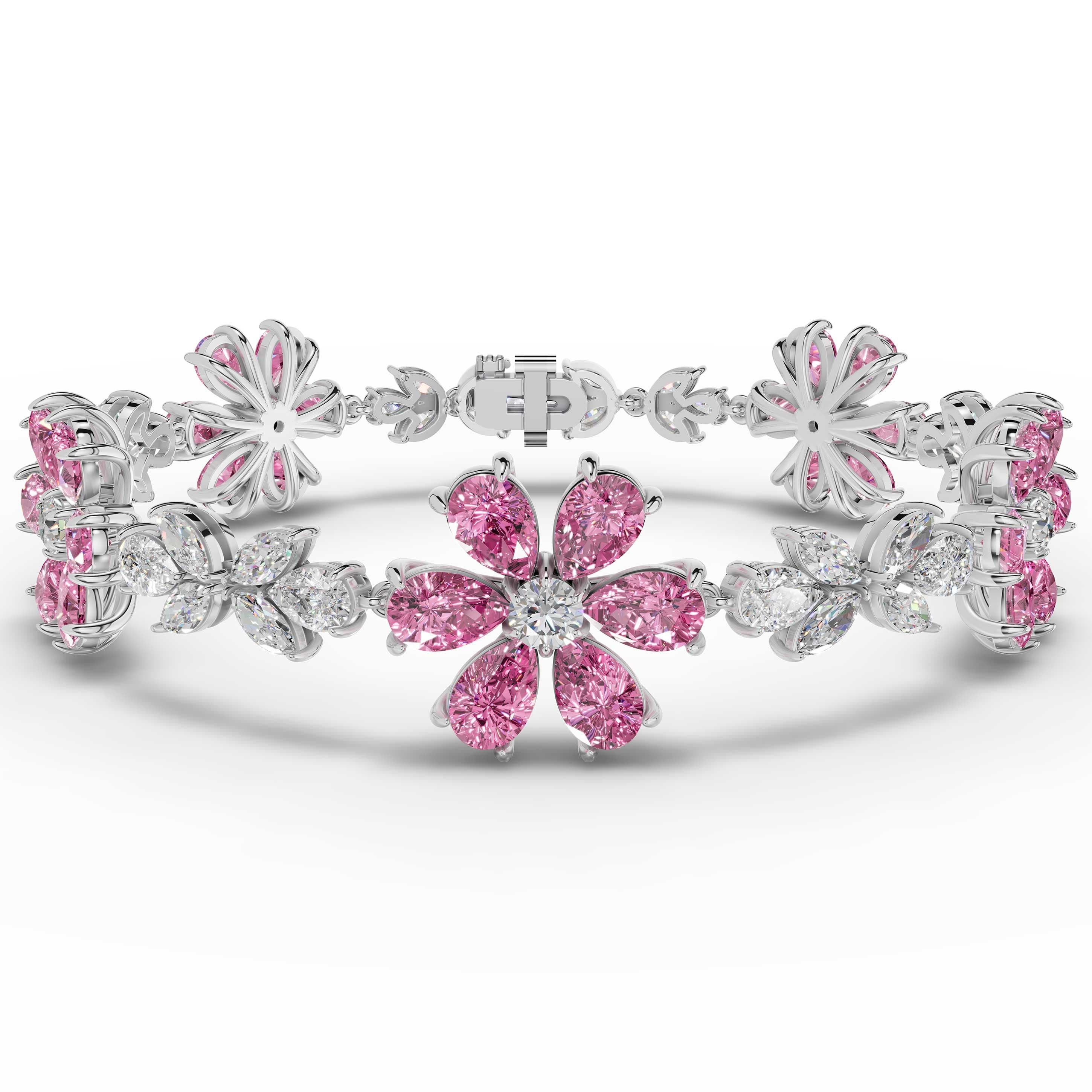 Ribbon Pink Sapphire Bracelet
