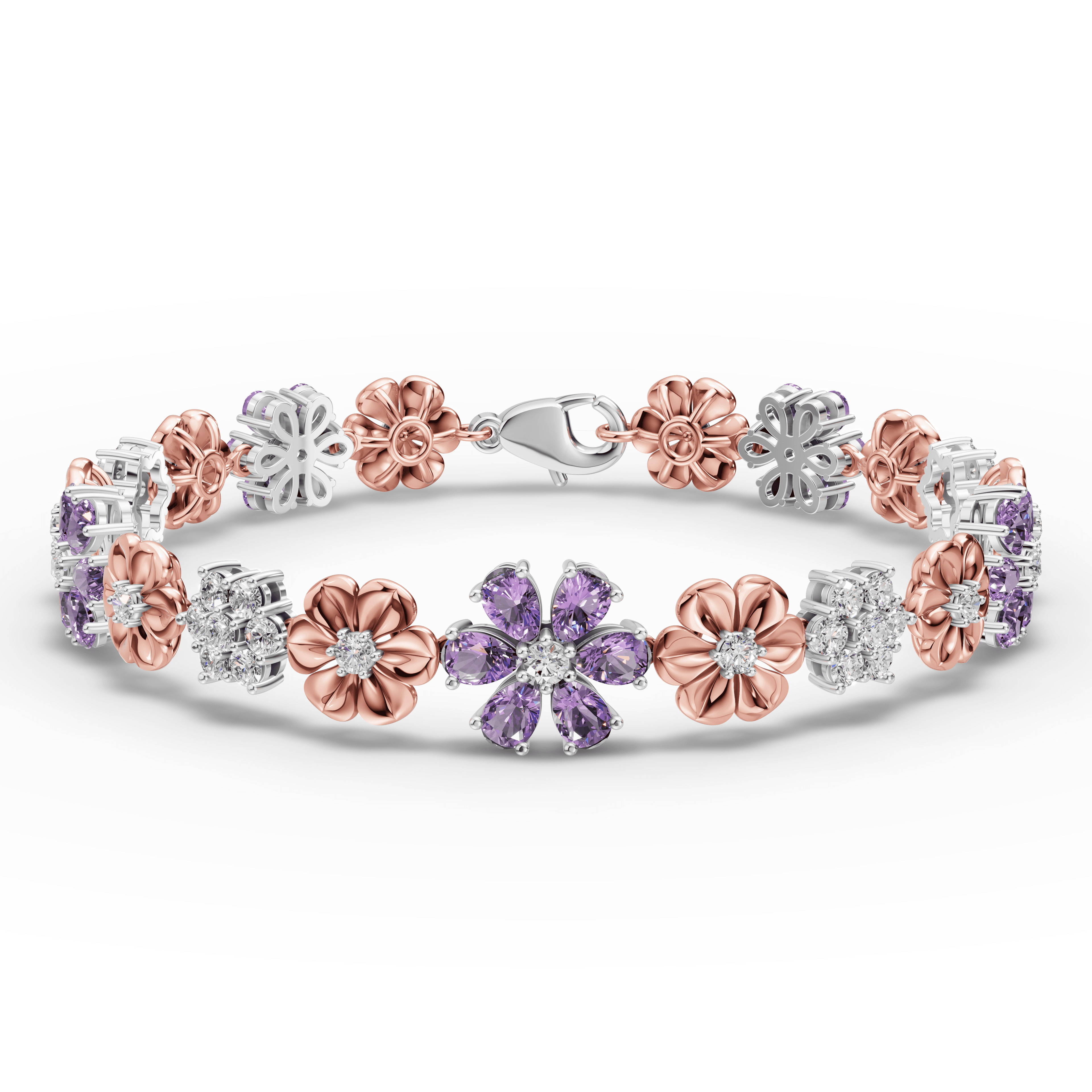 Elara Amethyst Bracelet